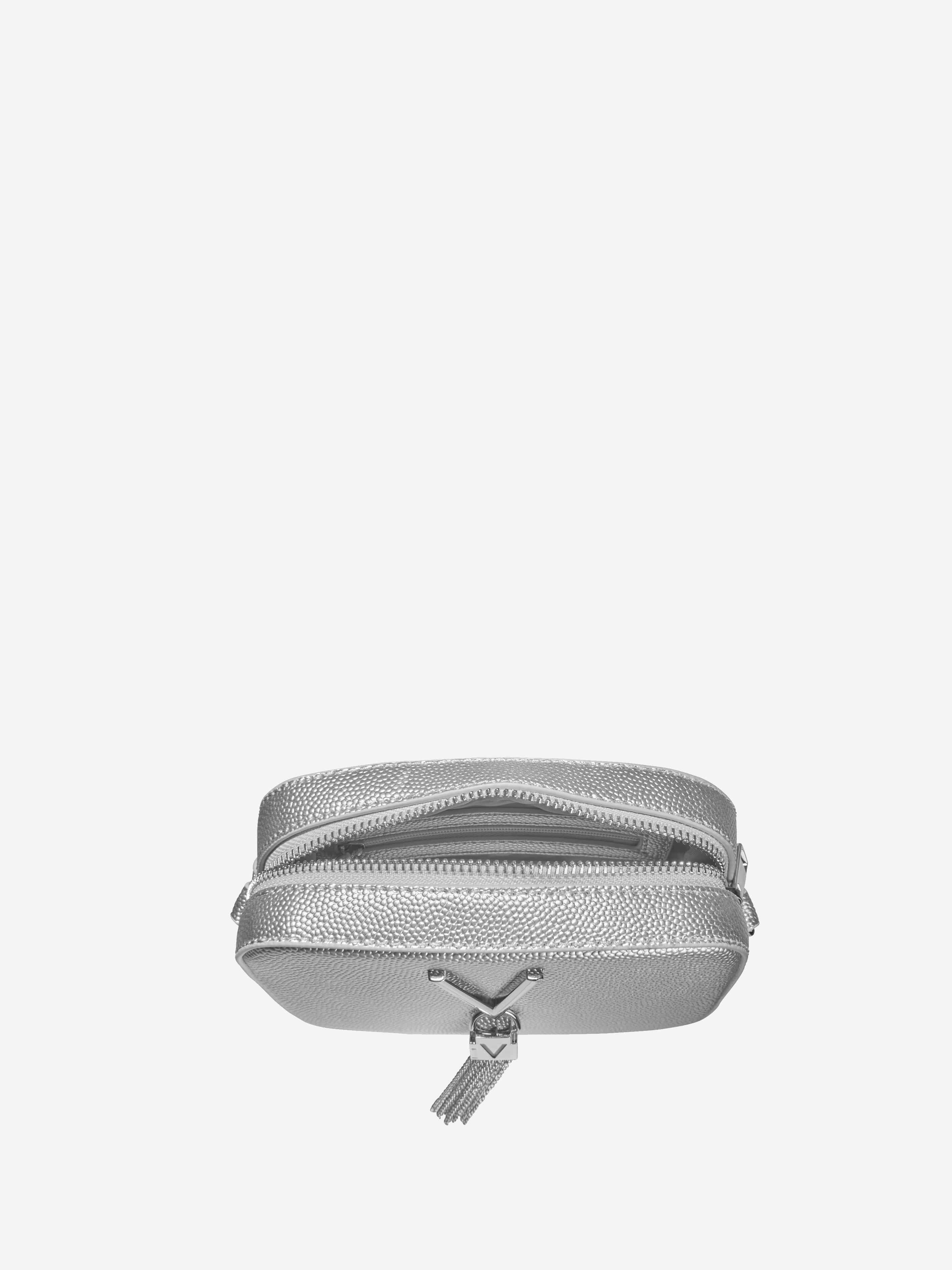 Valentino Girls Divina Crossbody Bag in Silver (17cm)