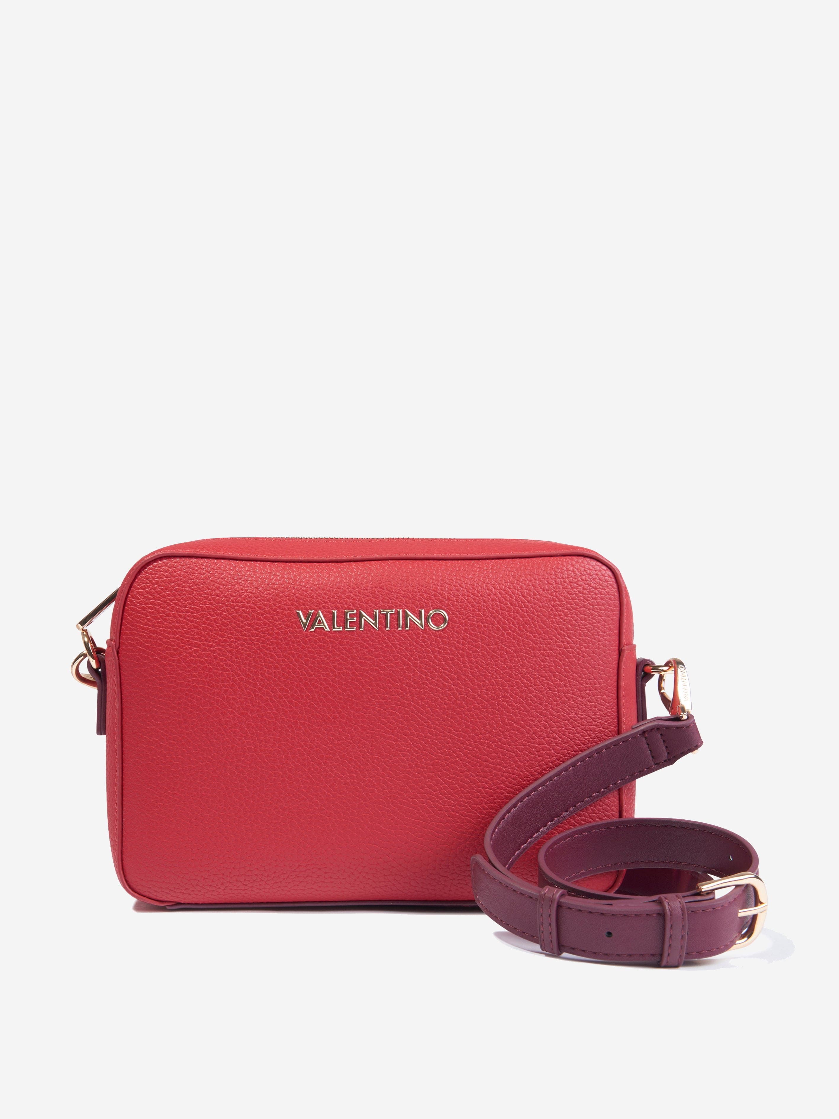 Valentino Girls Alexia Crossbody Bag in Red (23cm)