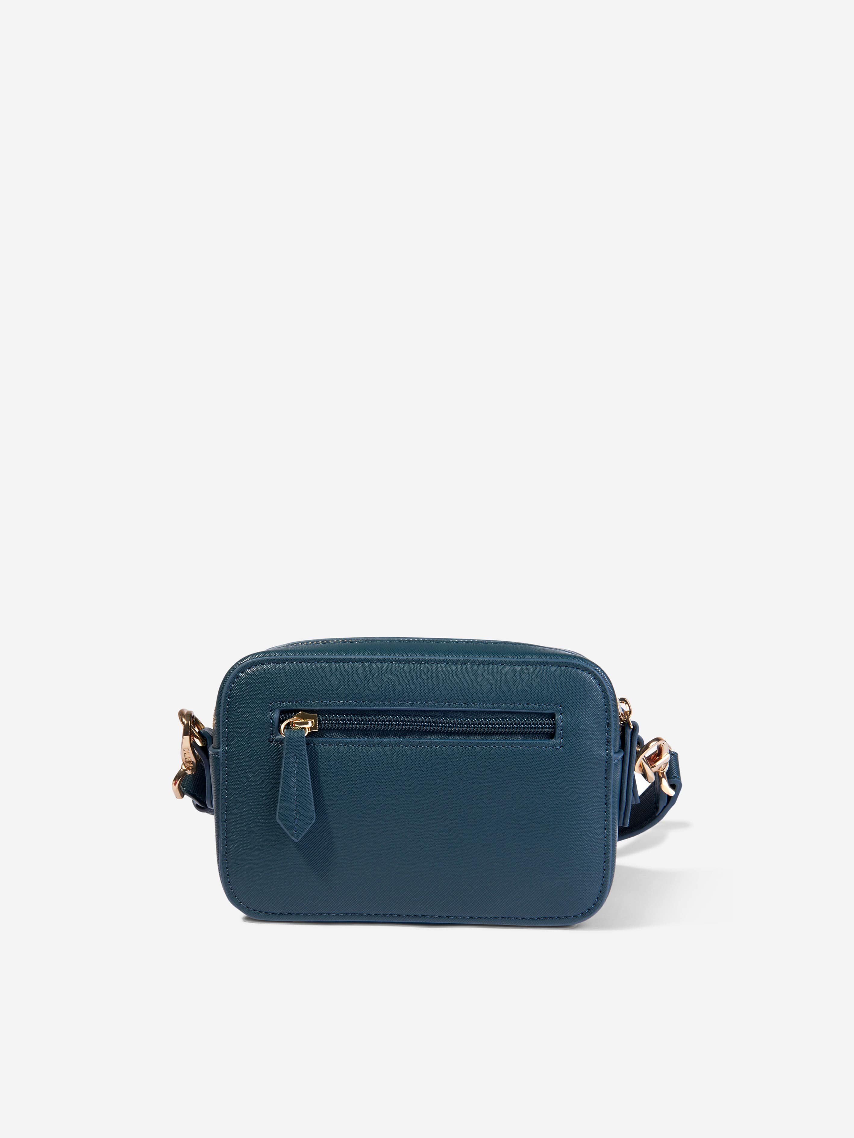 Valentino Girls Zero Re Crossbody Bag in Blue (18cm)