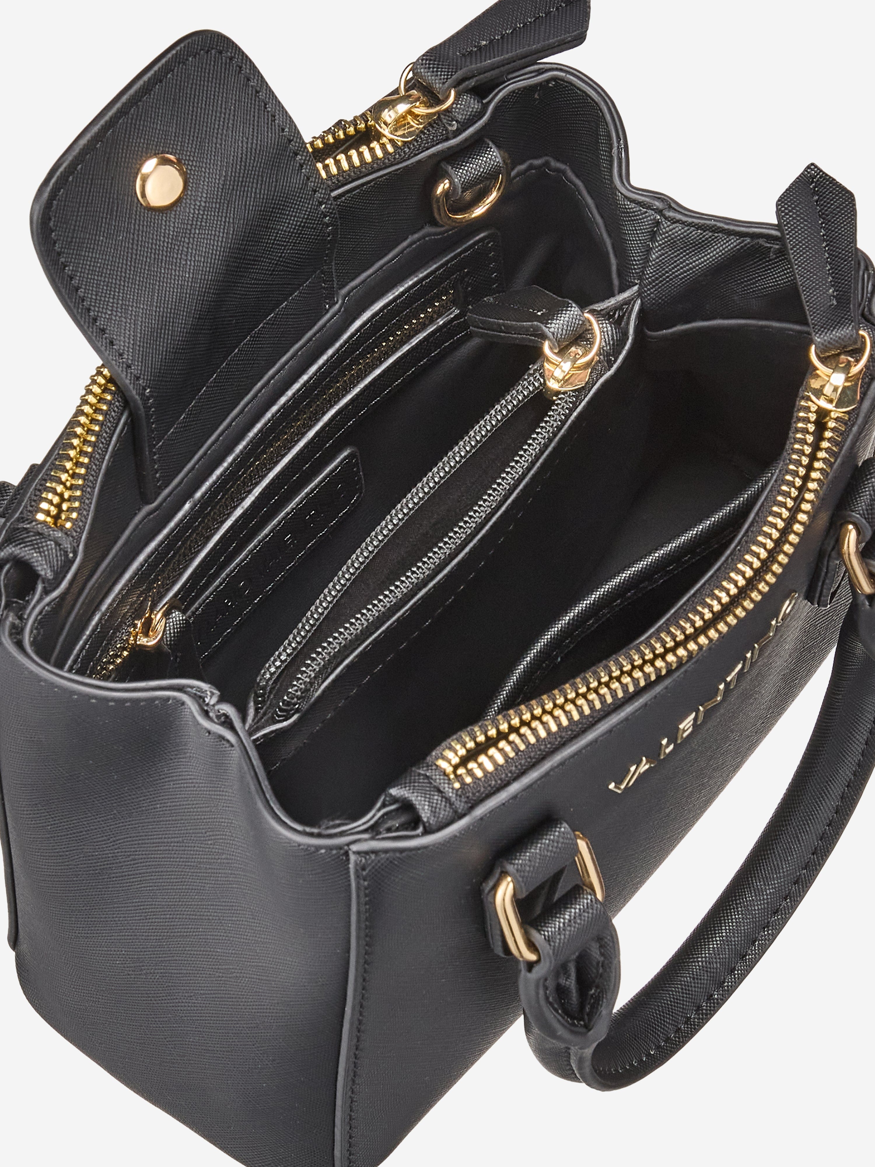 Valentino Girls Zero Re Tote Bag in Black (20cm)