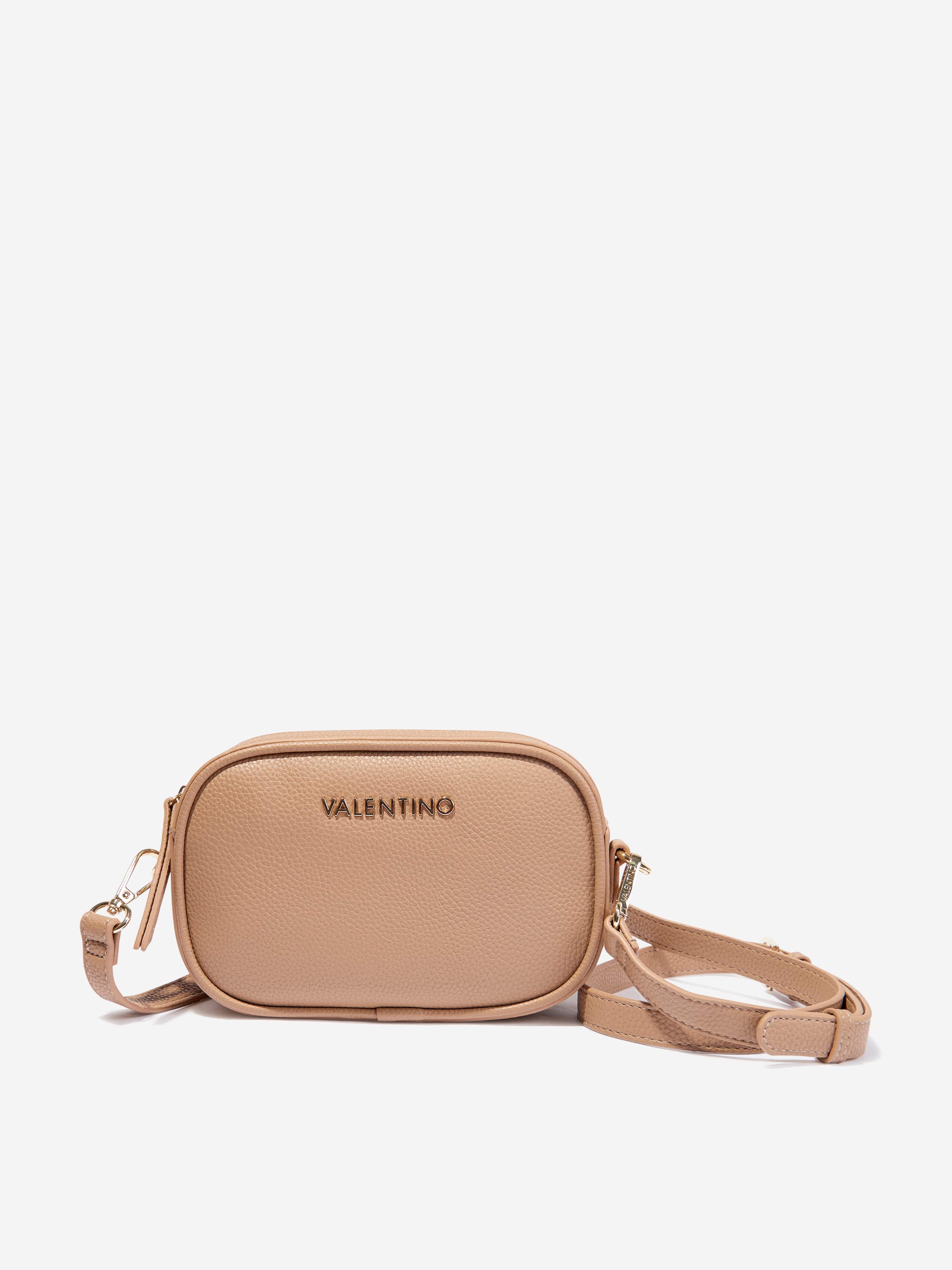 Valentino Girls Miramar Crossbody Bag in Beige (20cm)