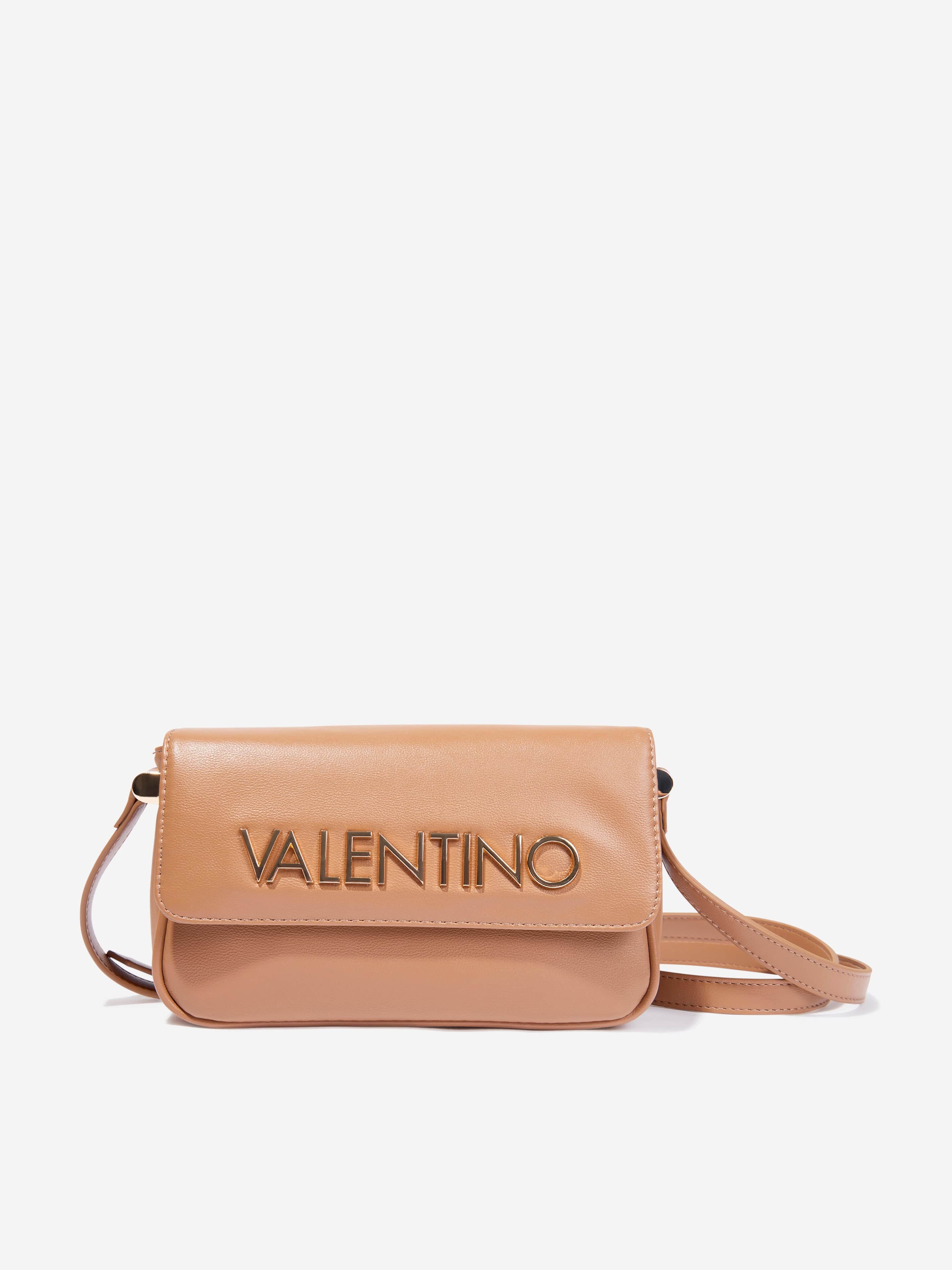 Valentino Girls Caprice Flap Bag in Beige (22cm)