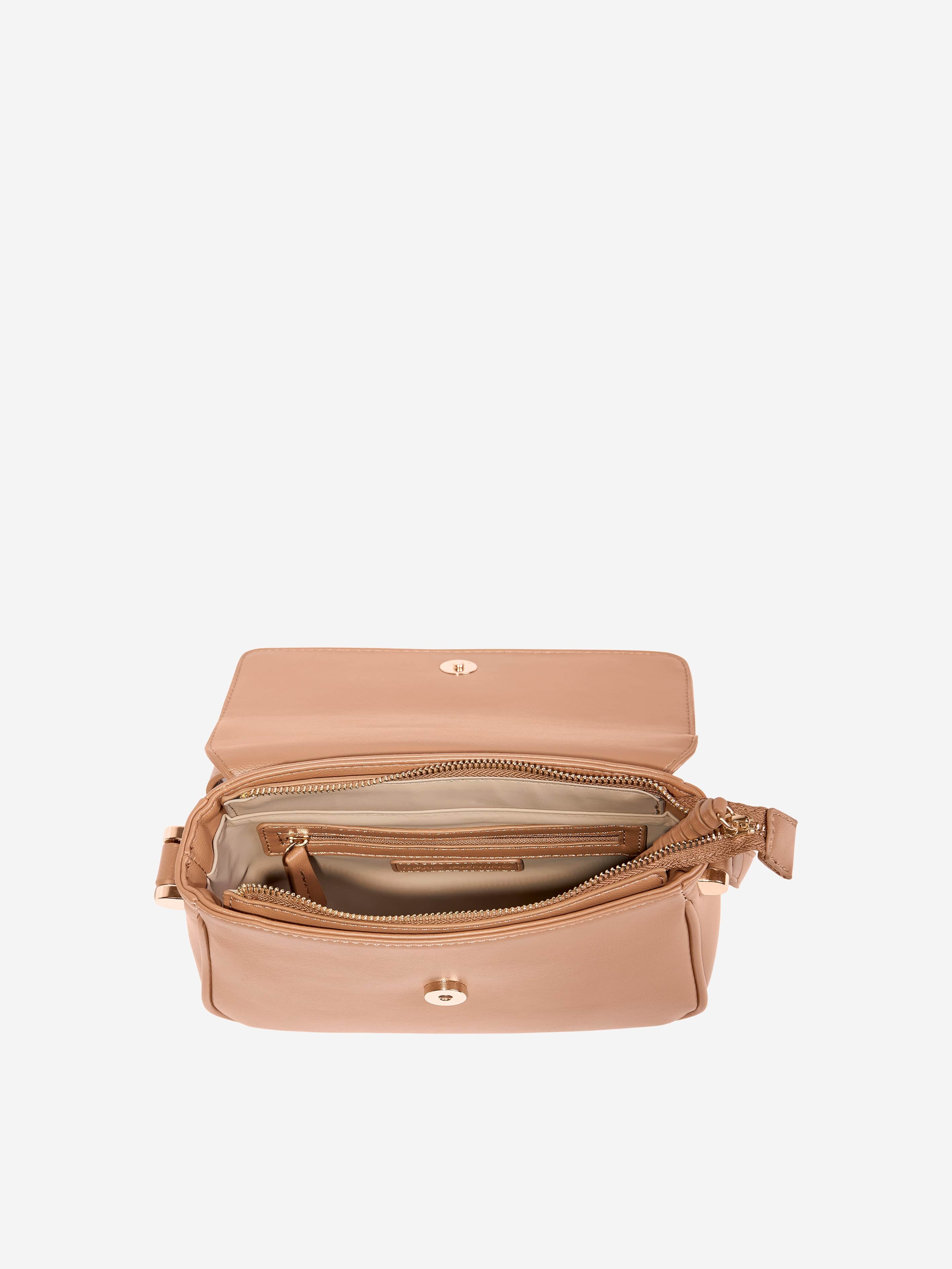 Valentino Girls Caprice Flap Bag in Beige (22cm)