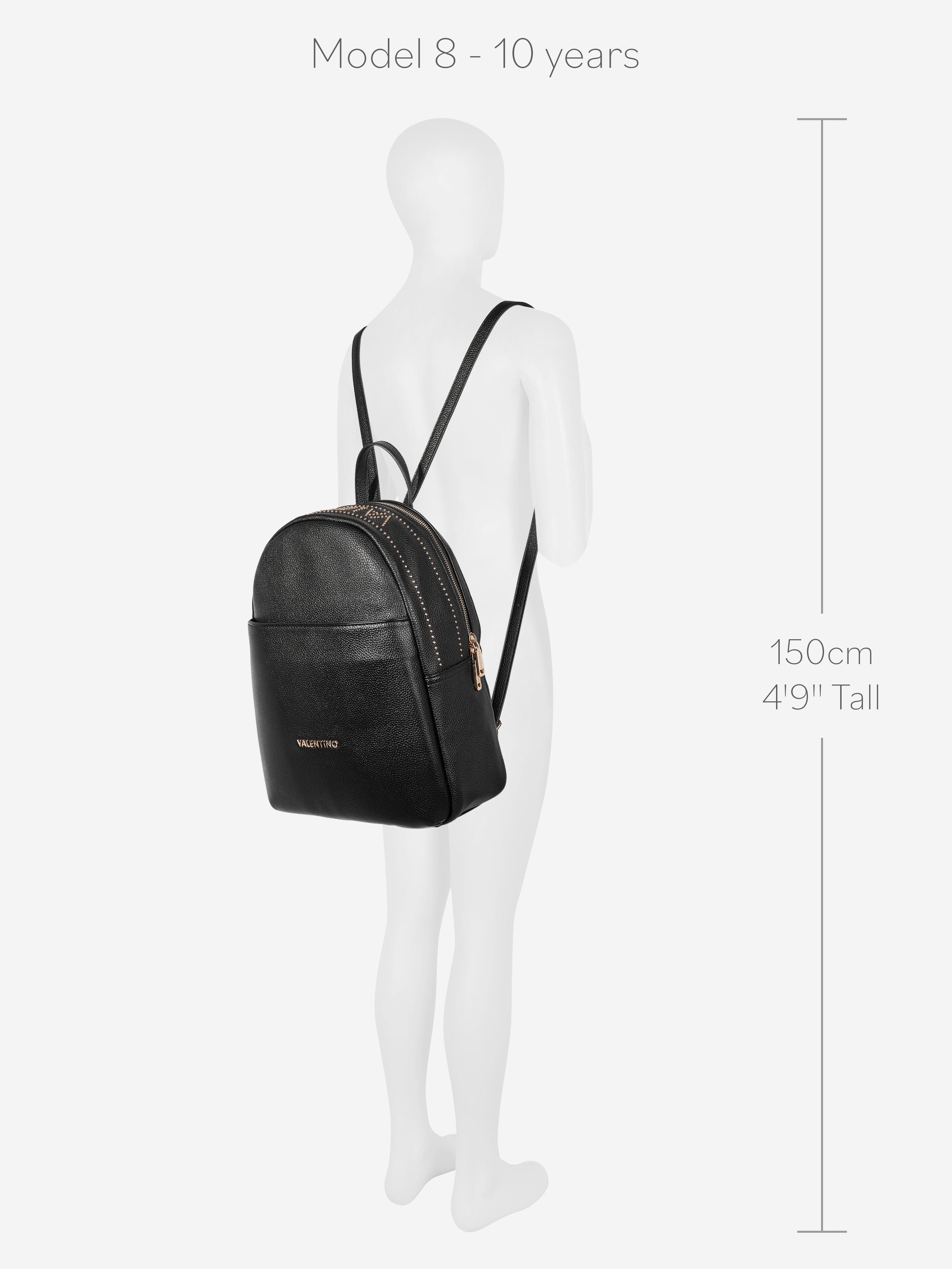 Valentino Girls Naif Re Backpack in Black (36cm)