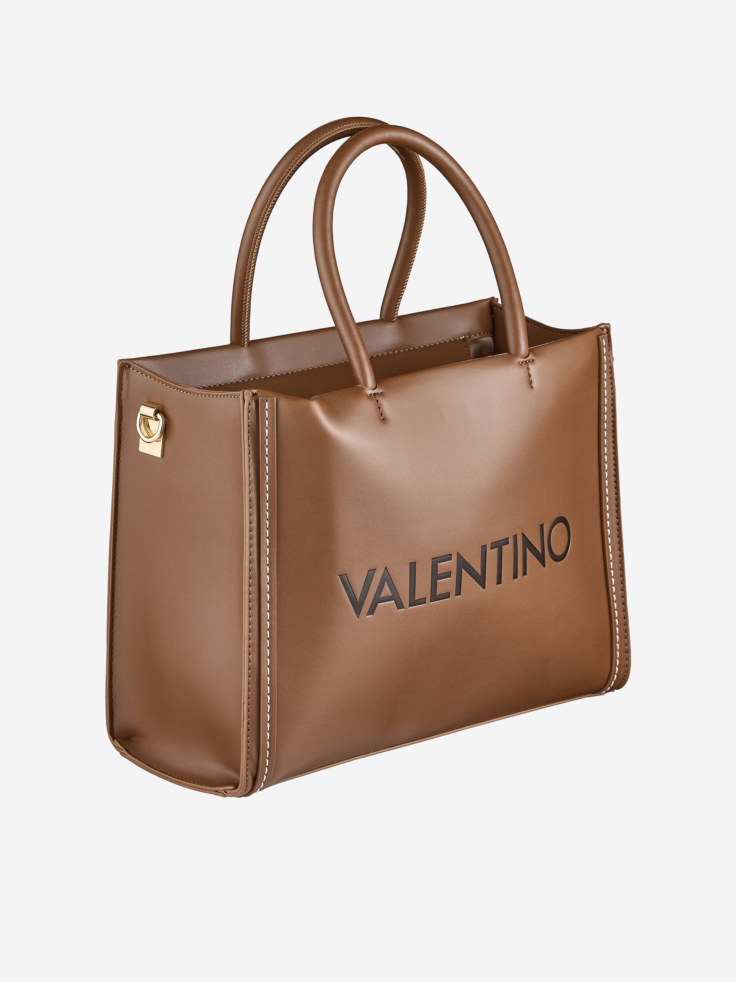 Valentino Girls Tonga Re Tote Bag in Brown (32.5cm)