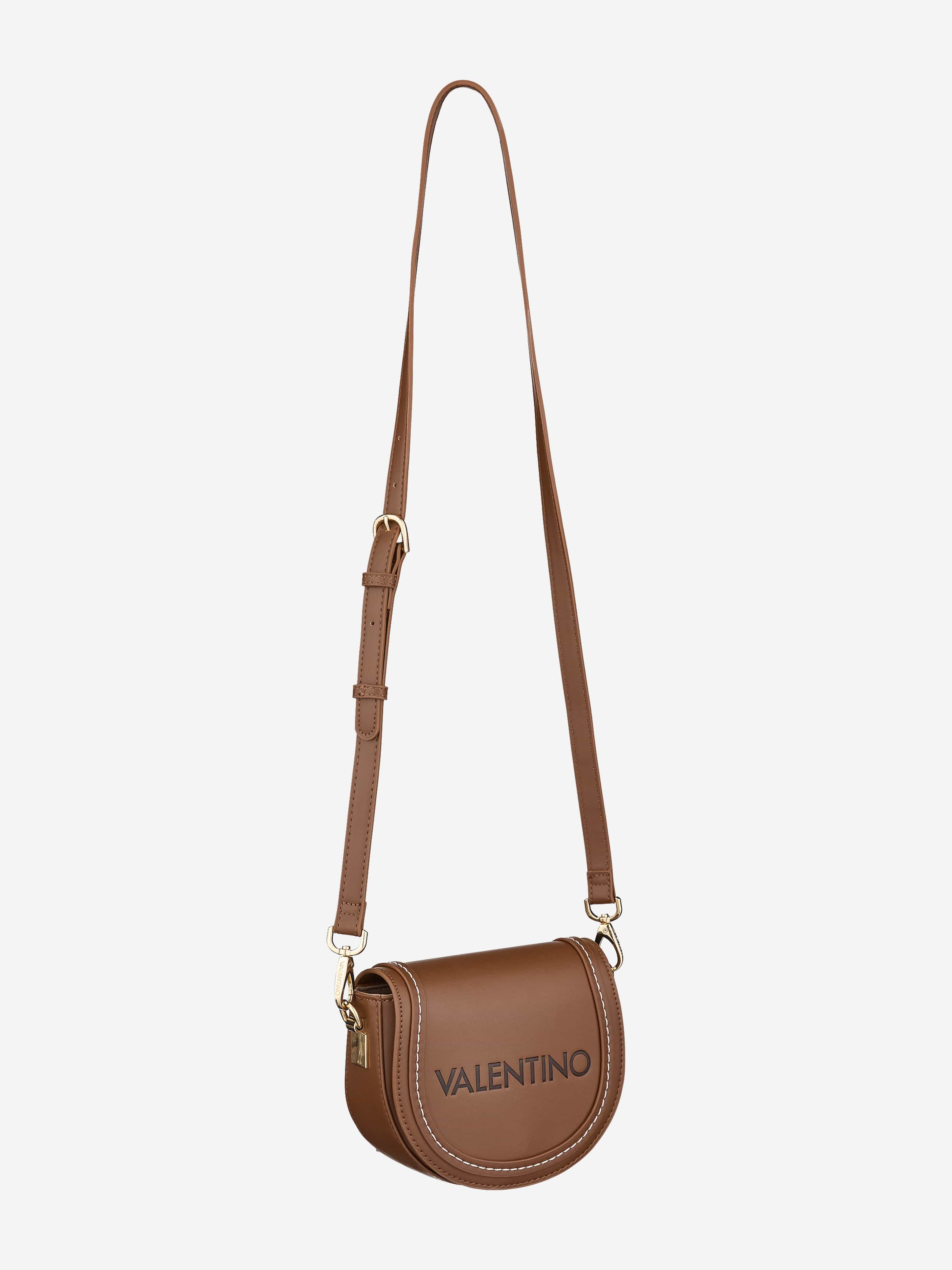 Valentino Girls Tonga Re Flap Bag in Brown (17.5cm)