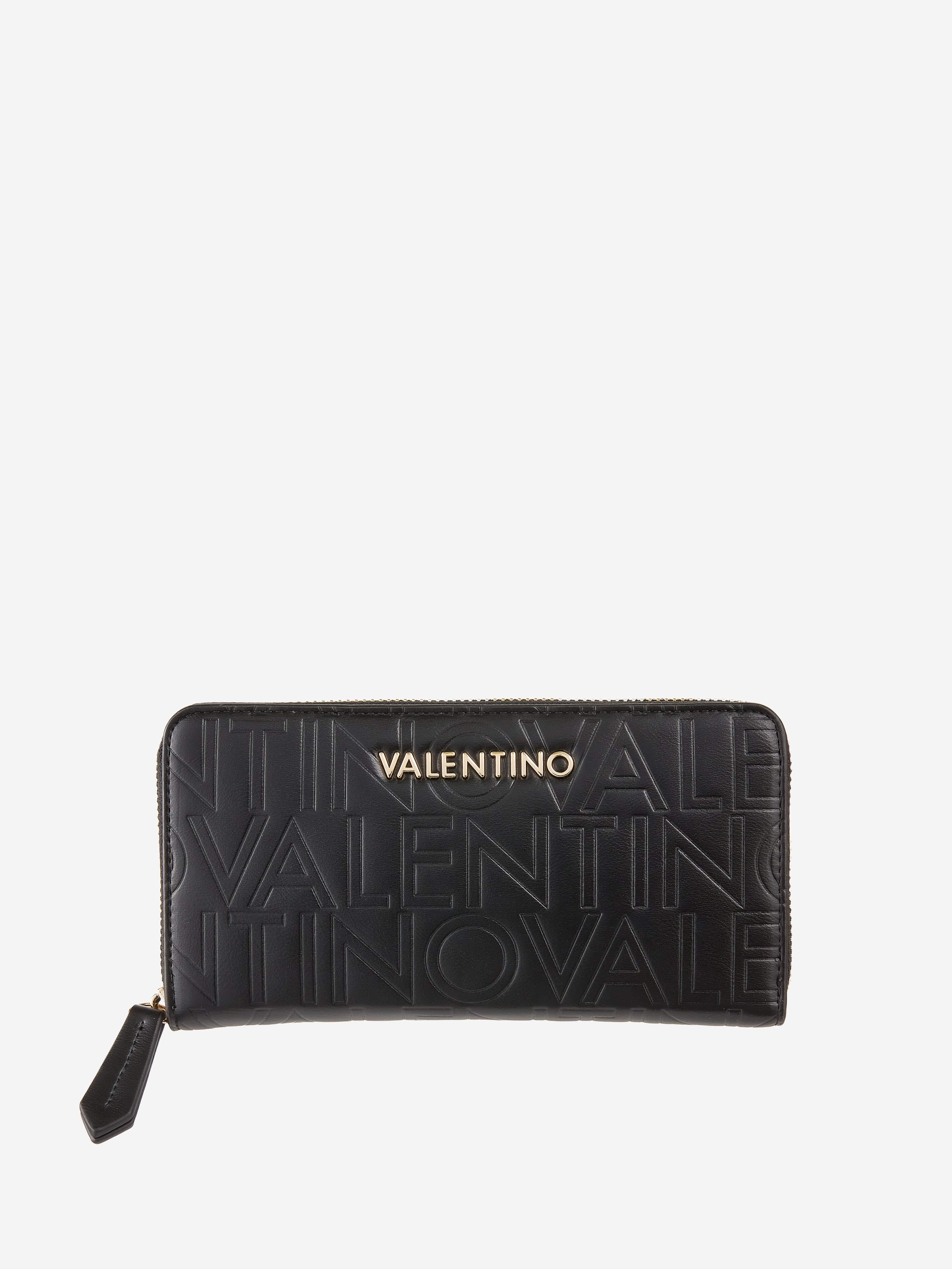 Valentino Girls Lio Re Zip Around Wallet in Black (19cm)