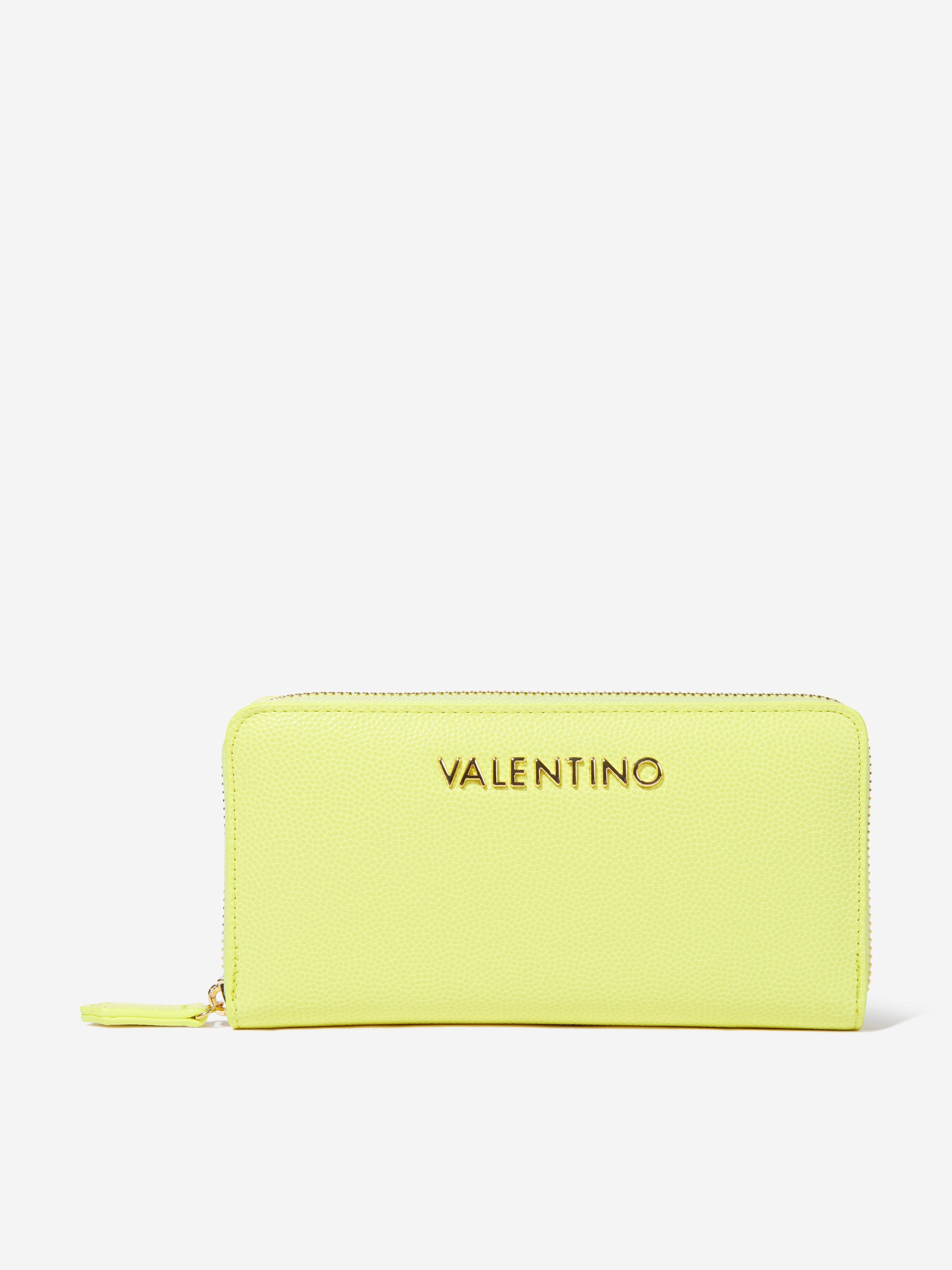 Valentino Divina Zip Around Wallet in Yellow (14.5cm)