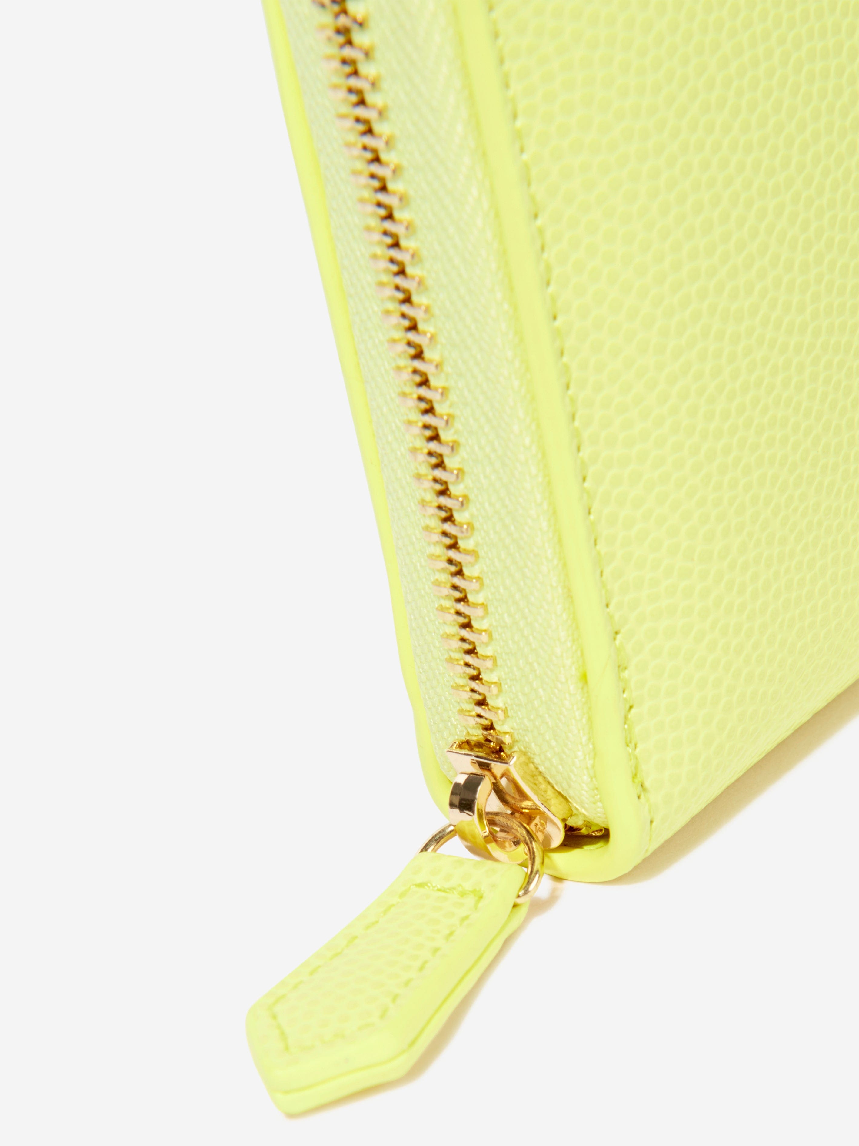 Valentino Divina Zip Around Wallet in Yellow (14.5cm)