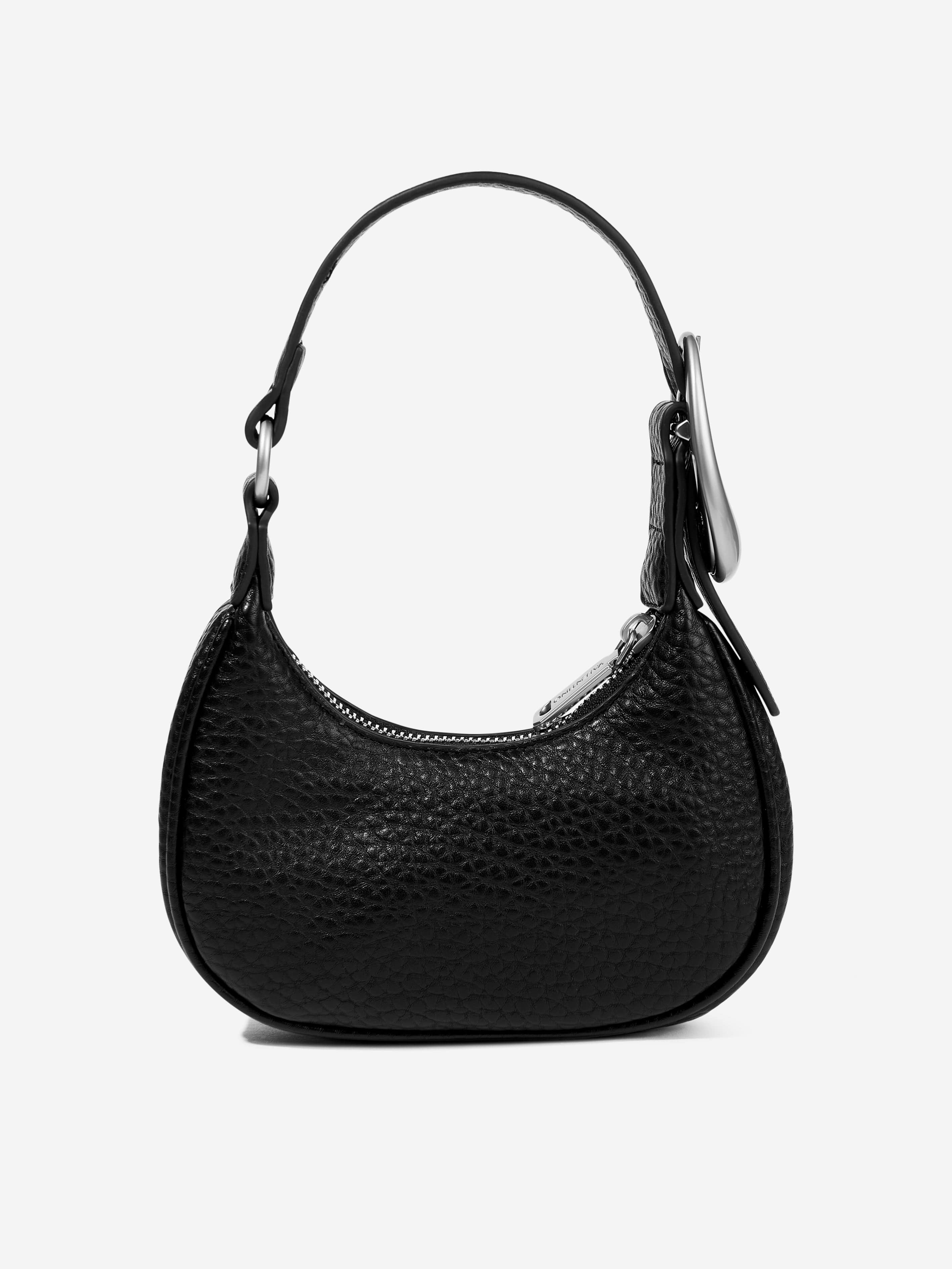 Valentino Willowy Re Shoulder Bag in Black (16.5cm)