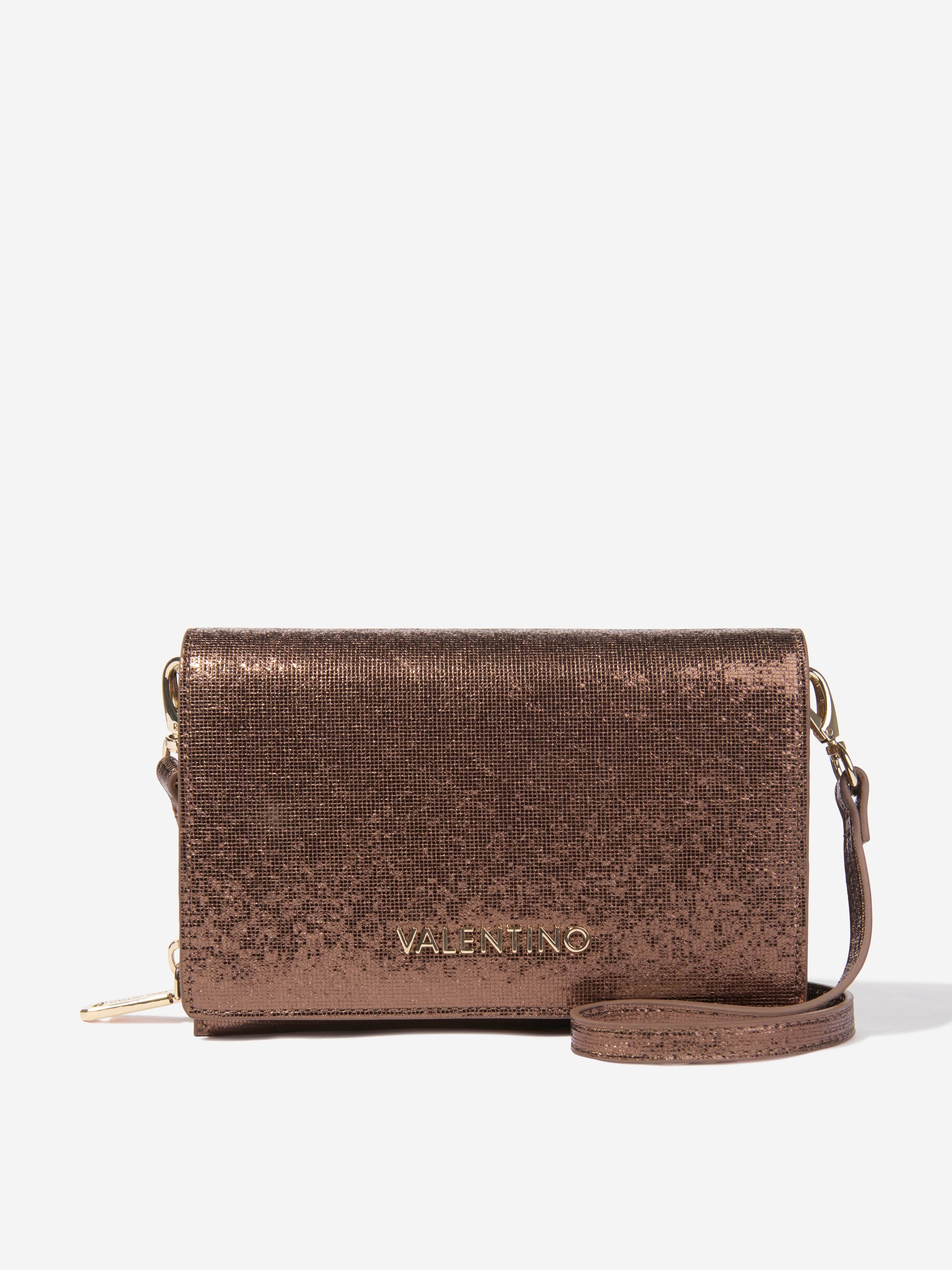 Valentino Ember Flap Bag in Bronze (20cm)