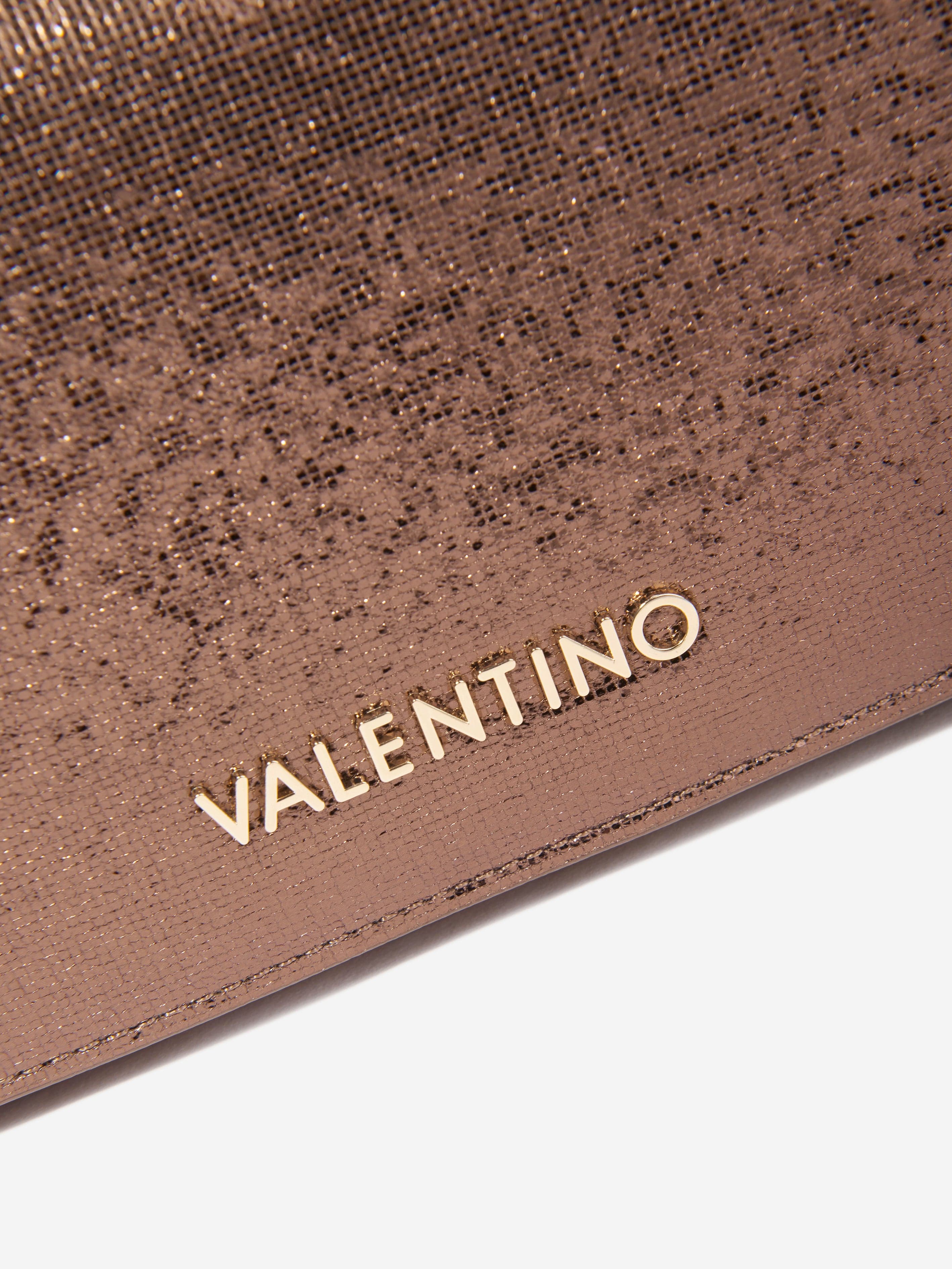 Valentino Ember Flap Bag in Bronze (20cm)