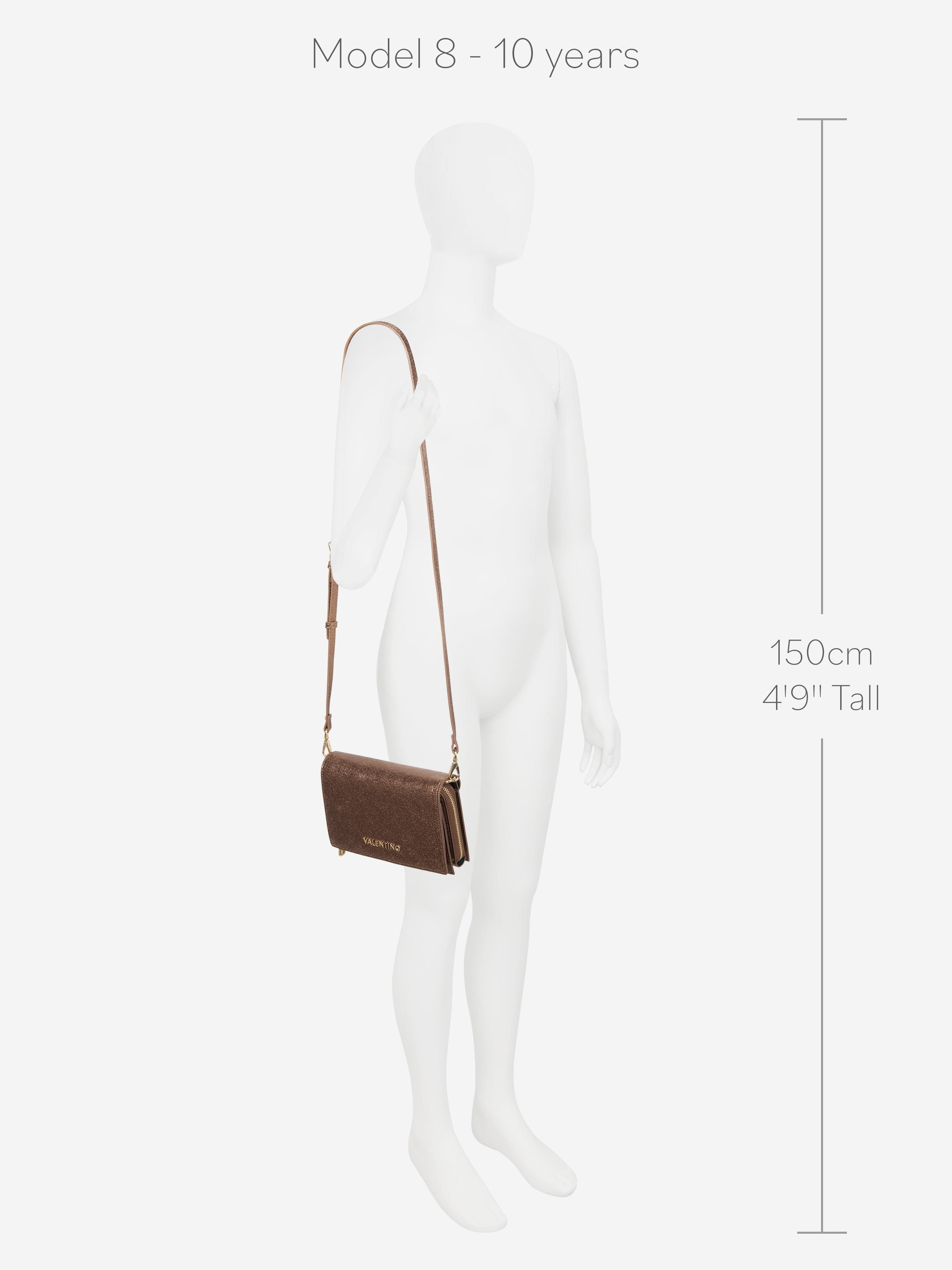Valentino Ember Flap Bag in Bronze (20cm)