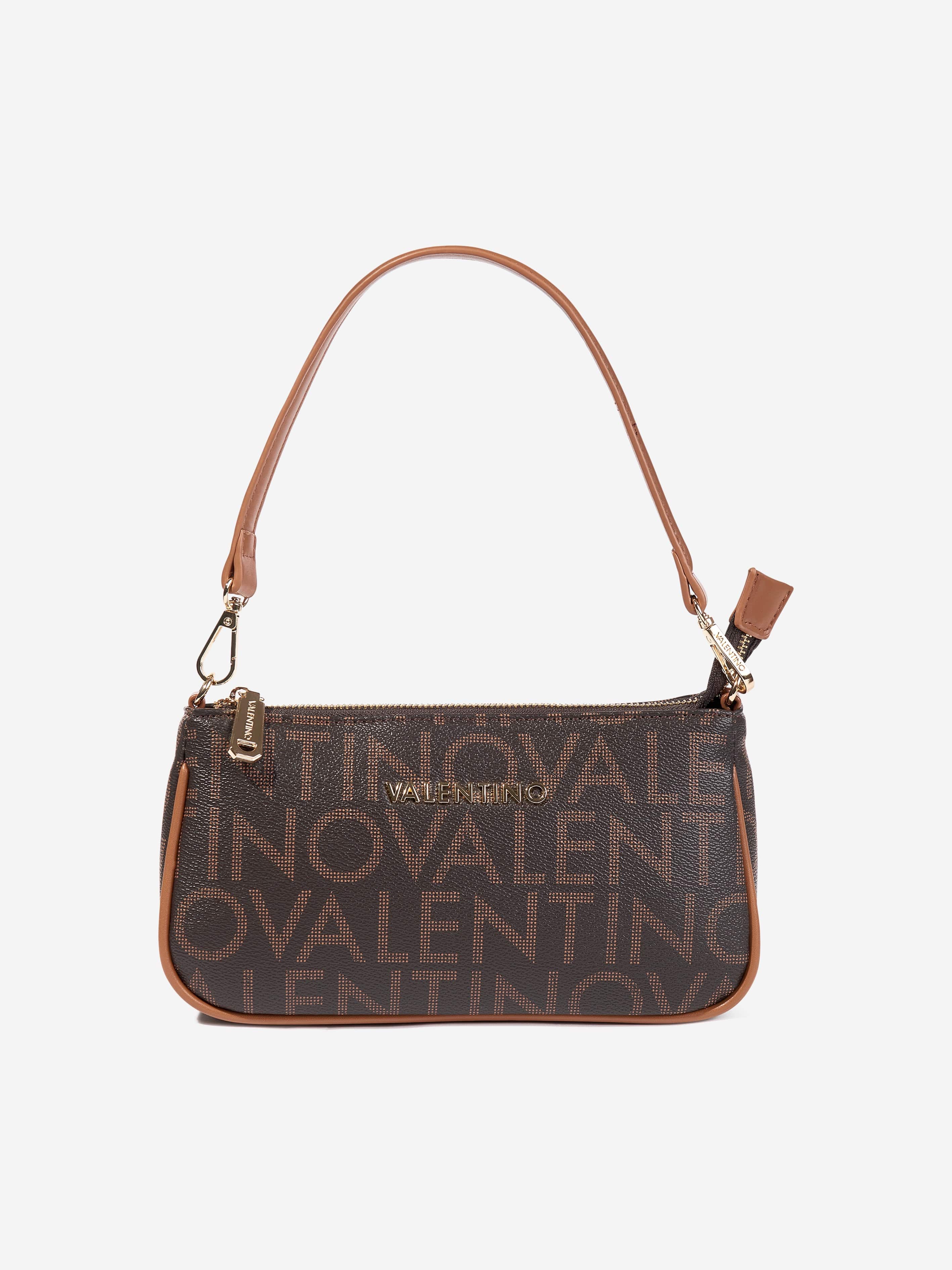 Valentino Regina Re Shoulder Bag in Brown (24cm)