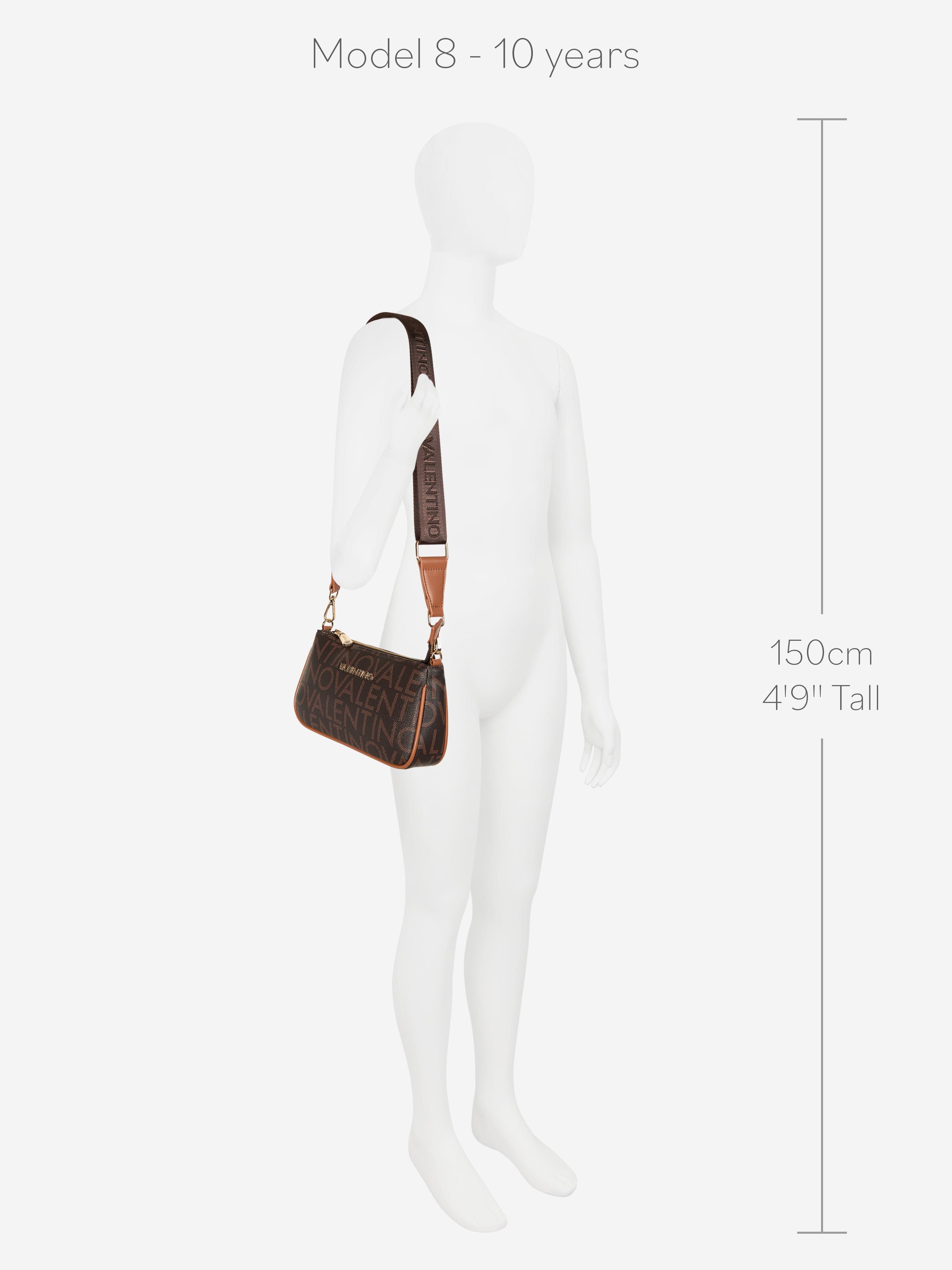 Valentino Regina Re Shoulder Bag in Brown (24cm)