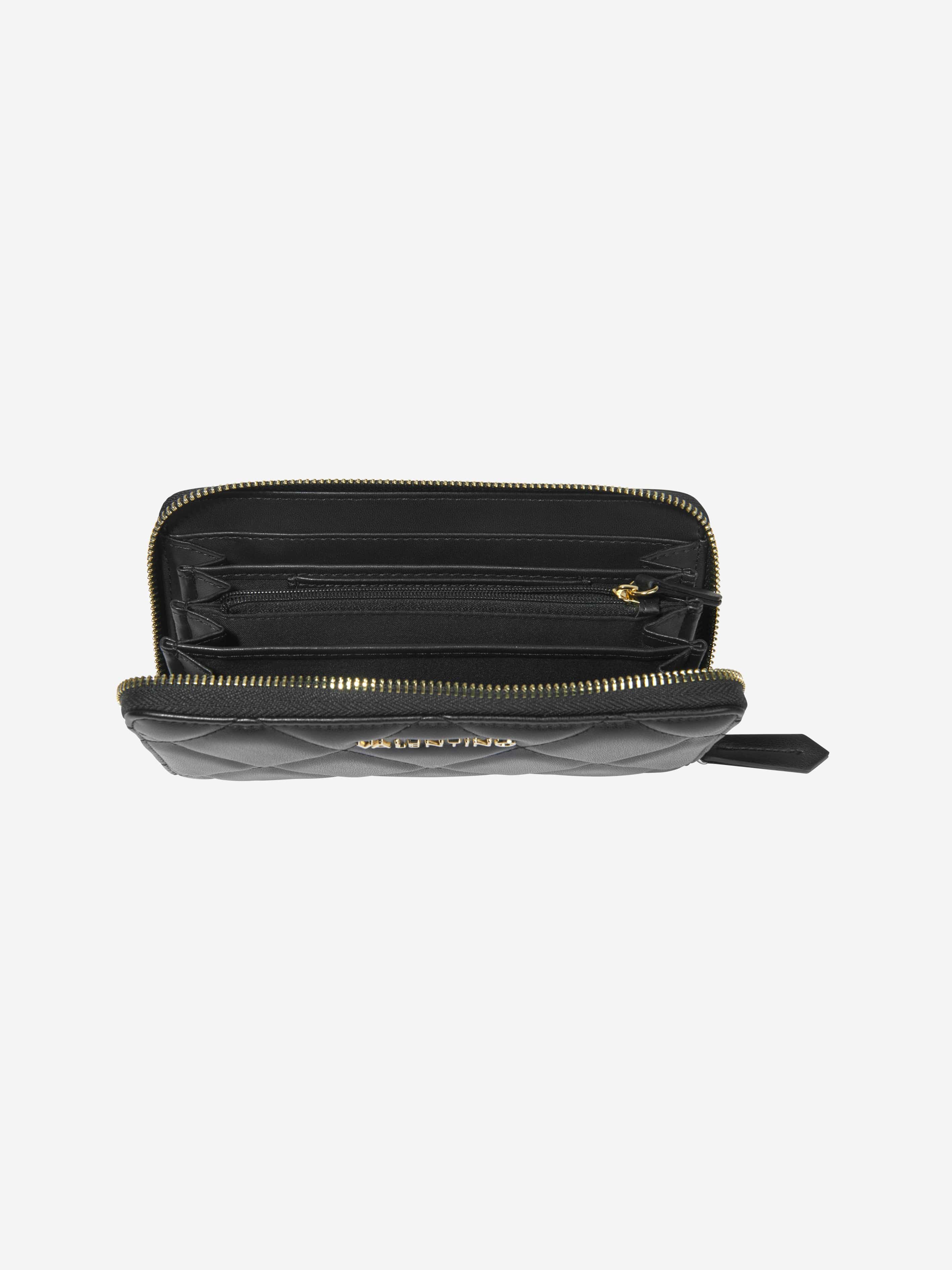 Valentino Girls Ocarina Wallet in Black