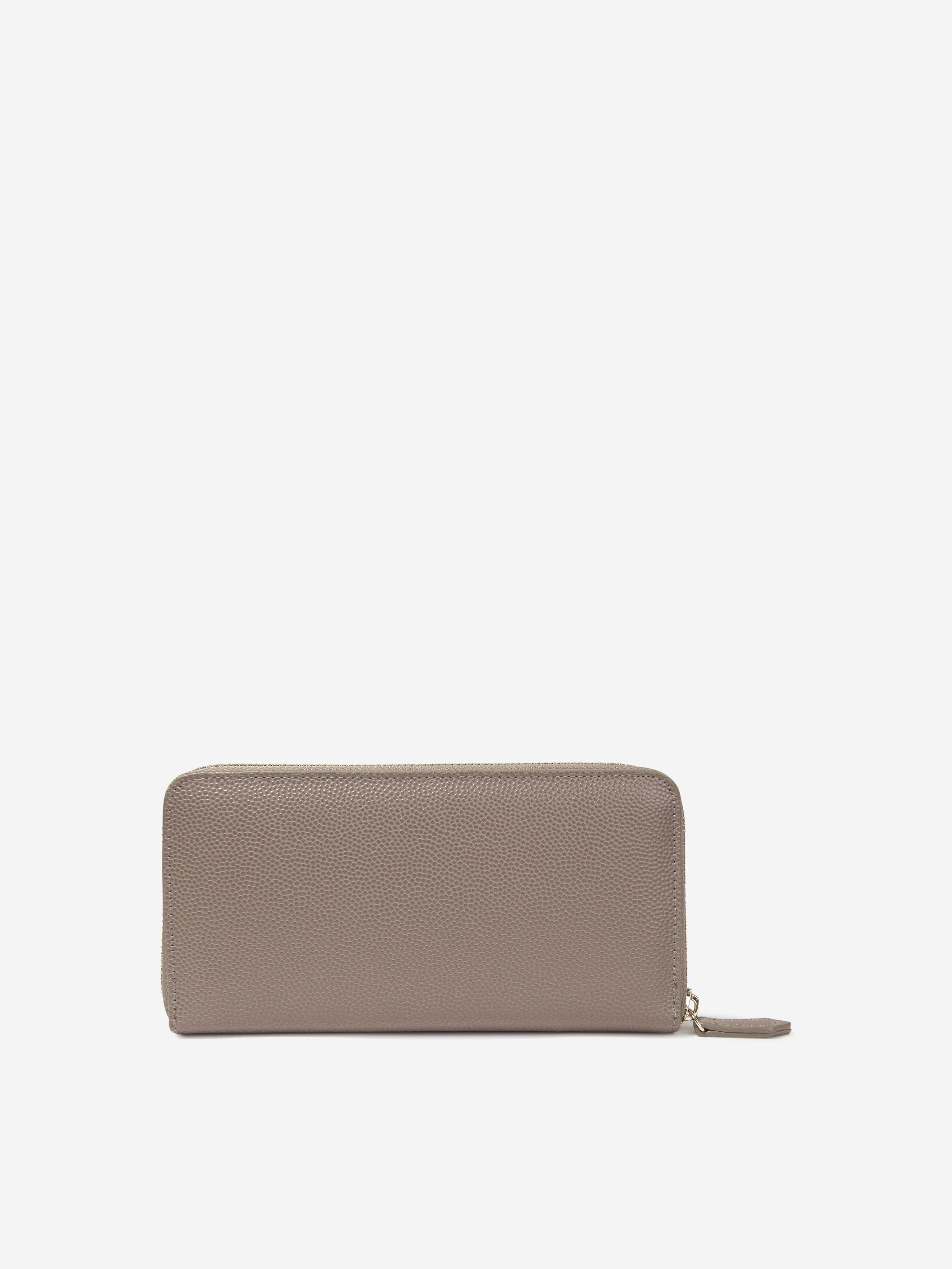 Valentino Girls Divina Zip Around Wallet in Beige (W:14.5cm)