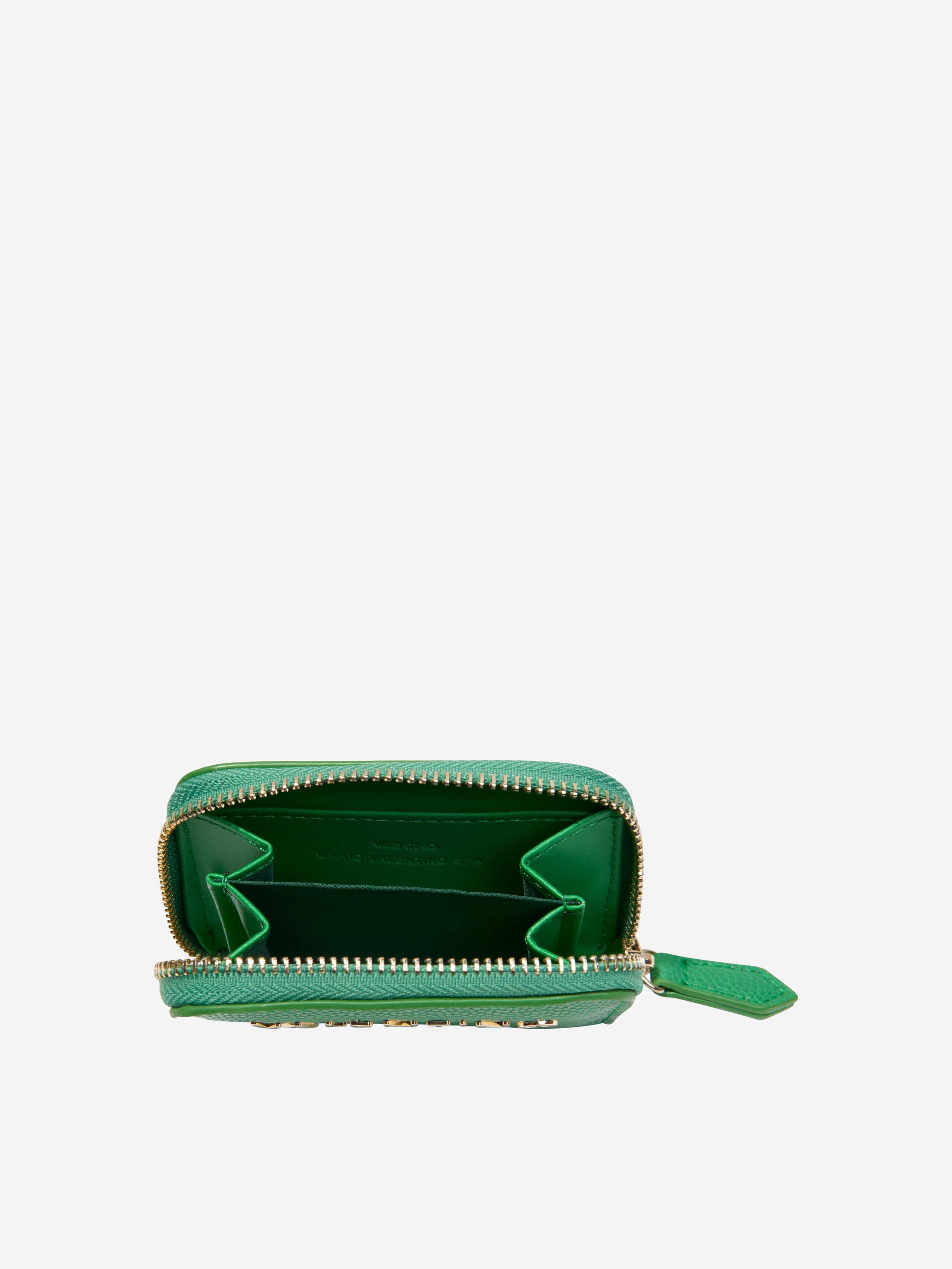 Valentino Girls Divina Coin Purse in Green