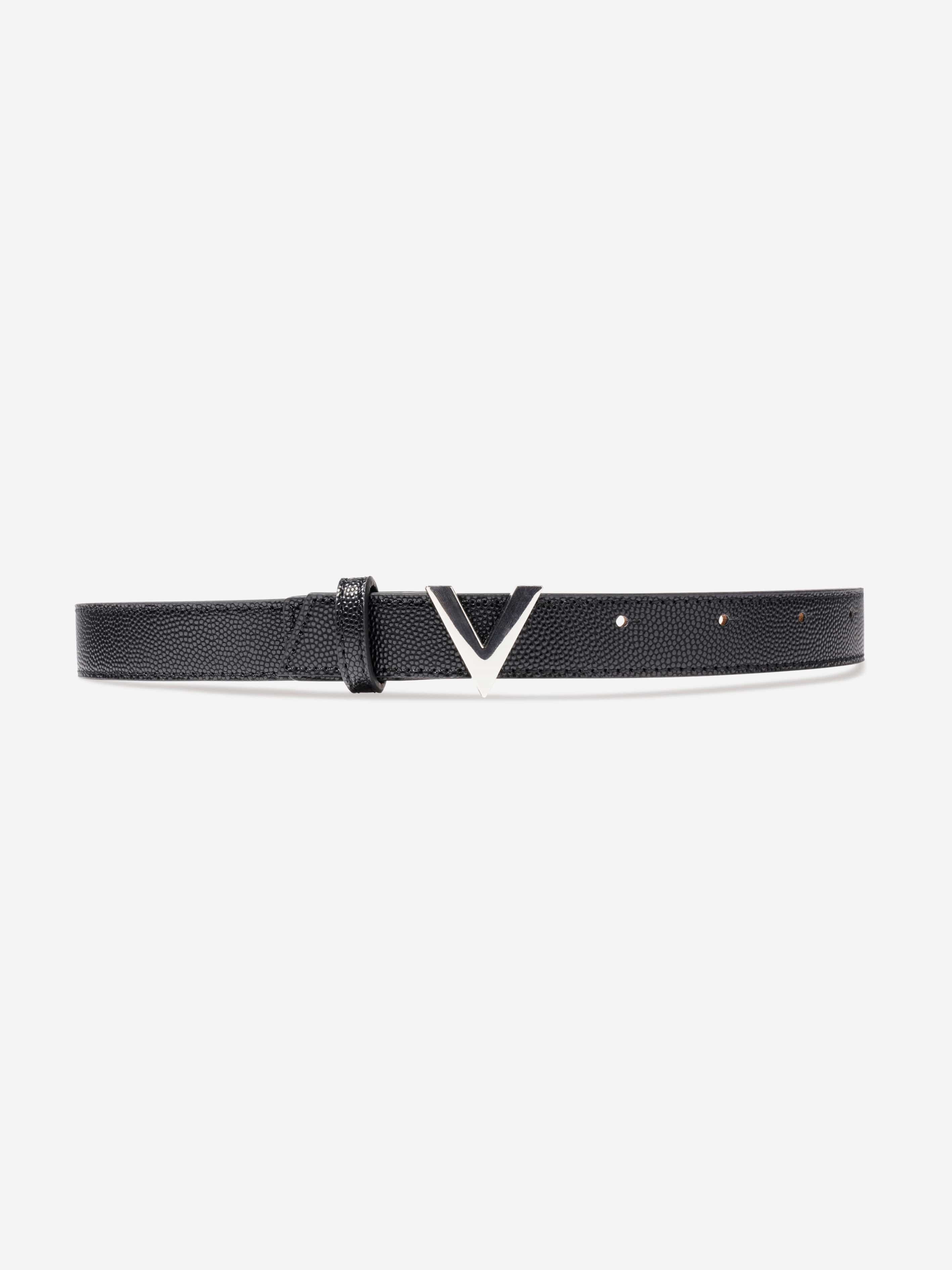 Valentino Girls Logo Belt in Silver