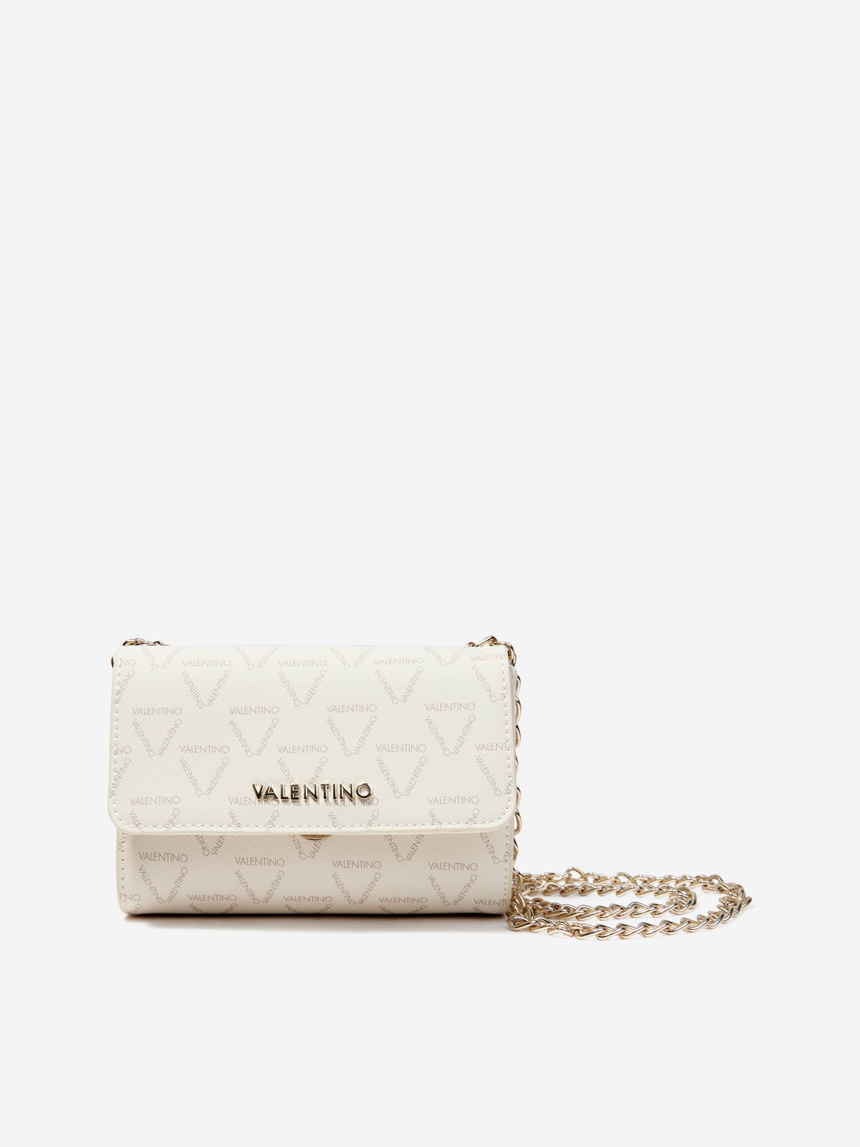 Valentino Girls Pretty Satchel Bag in Cream