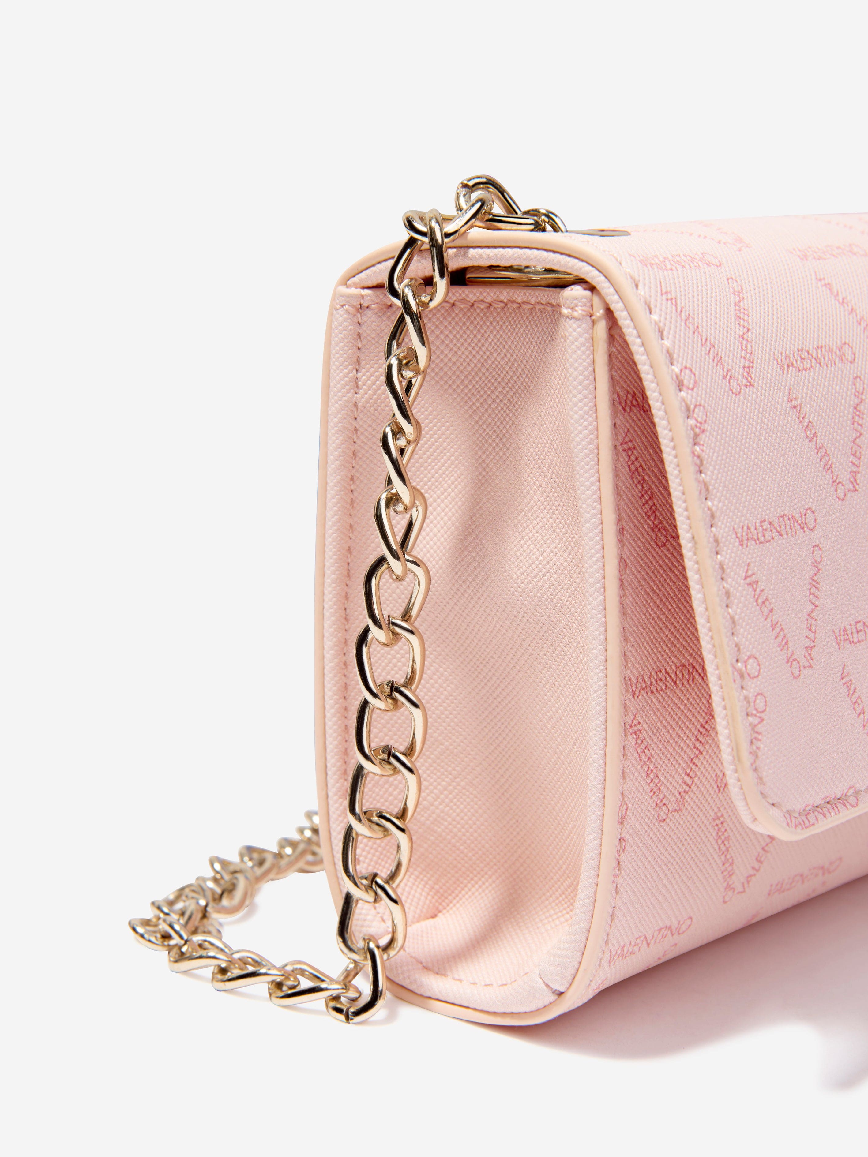 Valentino Girls Pretty Satchel Bag in Pink