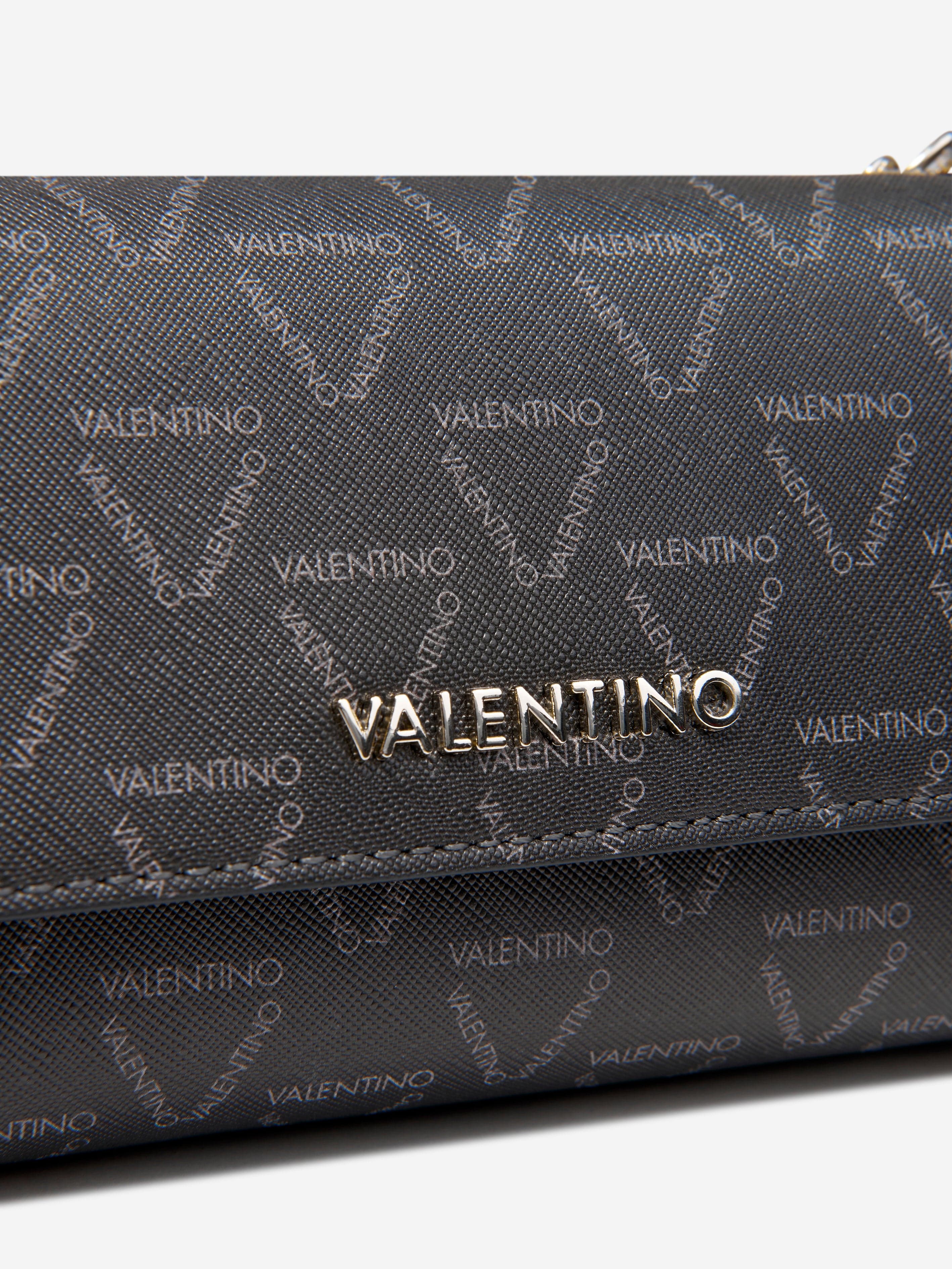 Valentino Girls Pretty Satchel Bag in Black