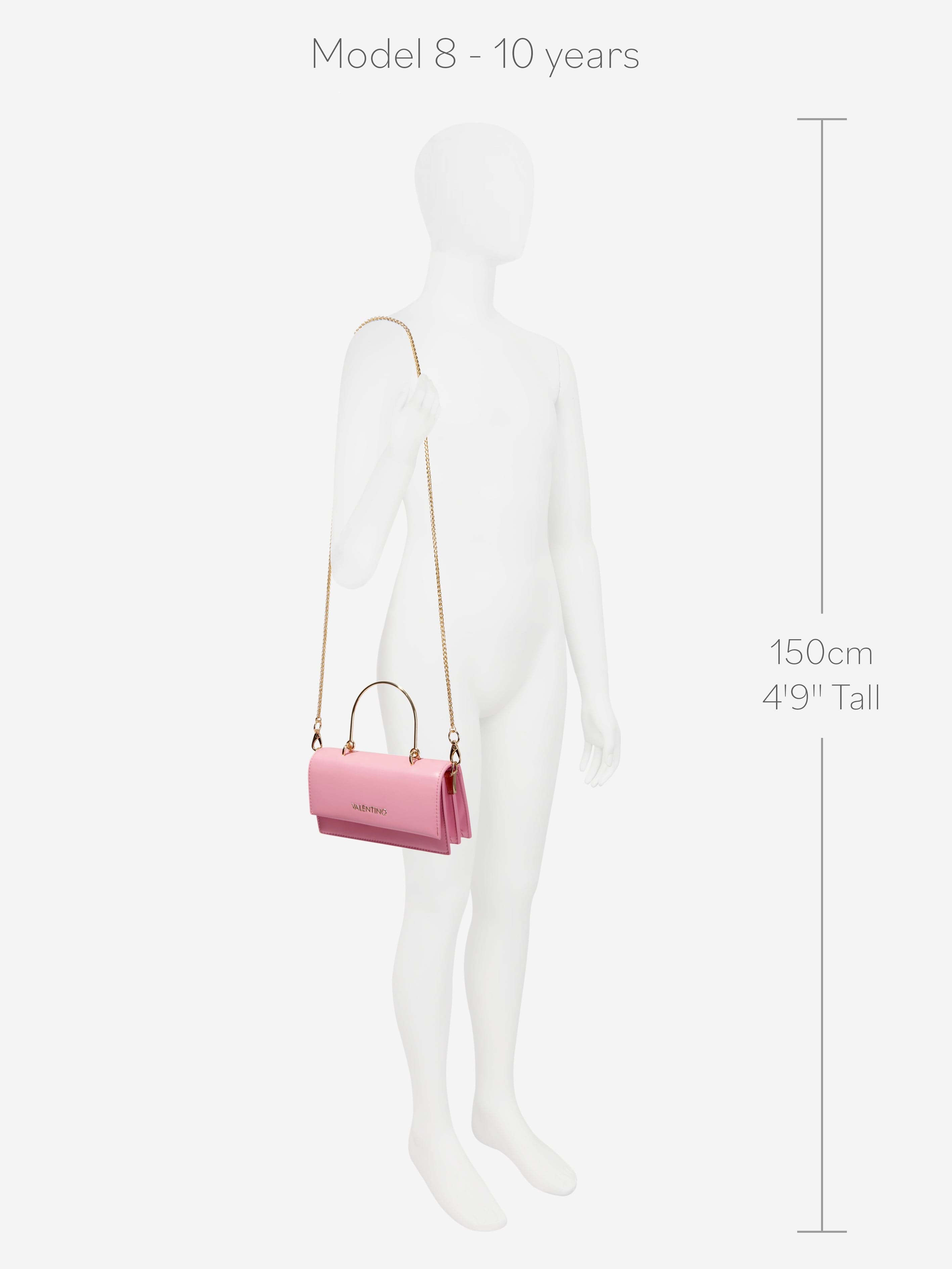 Valentino Girls Sand Satchel Bag in Pink