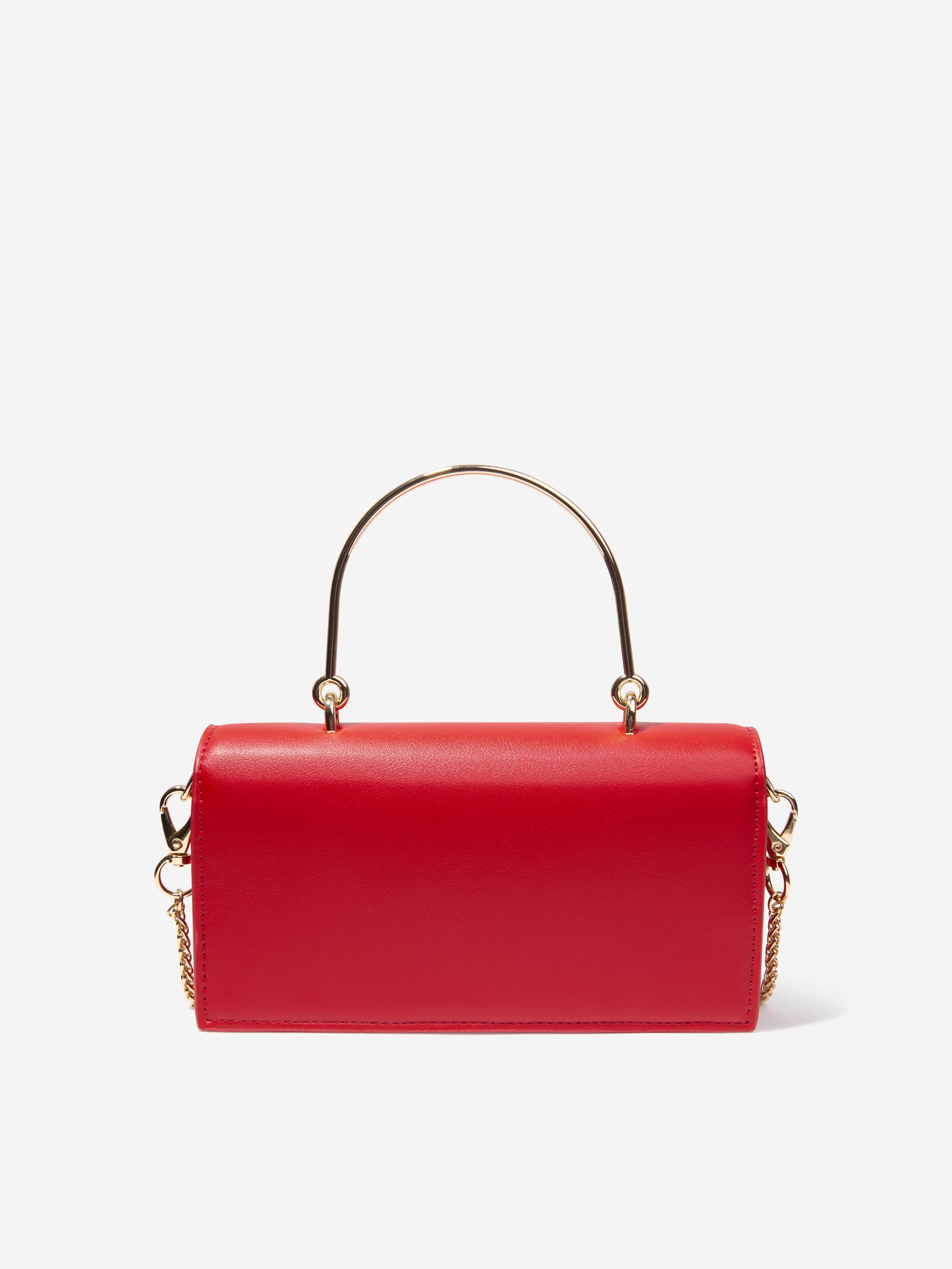 Valentino Girls Sand Satchel Bag in Red