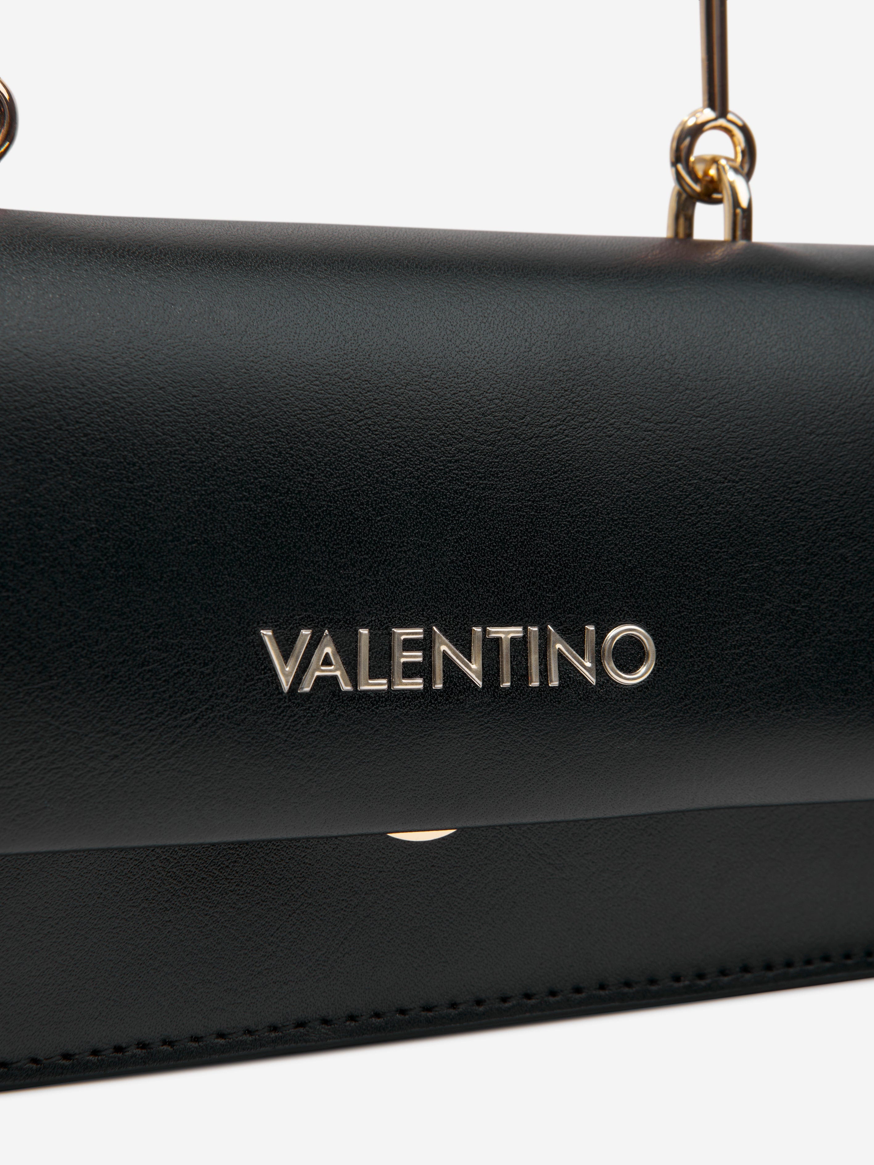 Valentino Girls Sand Satchel Bag in Black