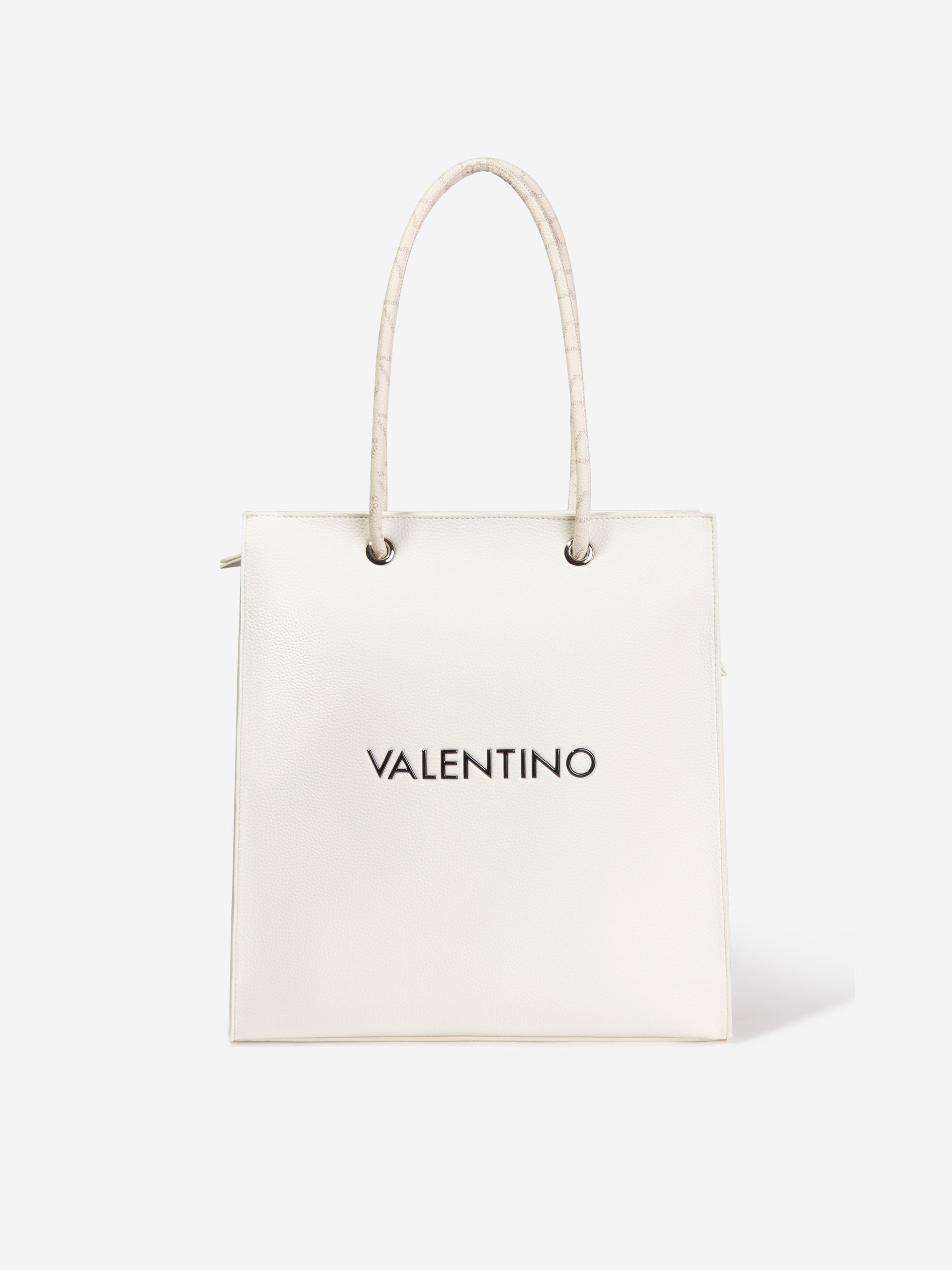 Valentino Girls Jelly Tote Bag in Ivory