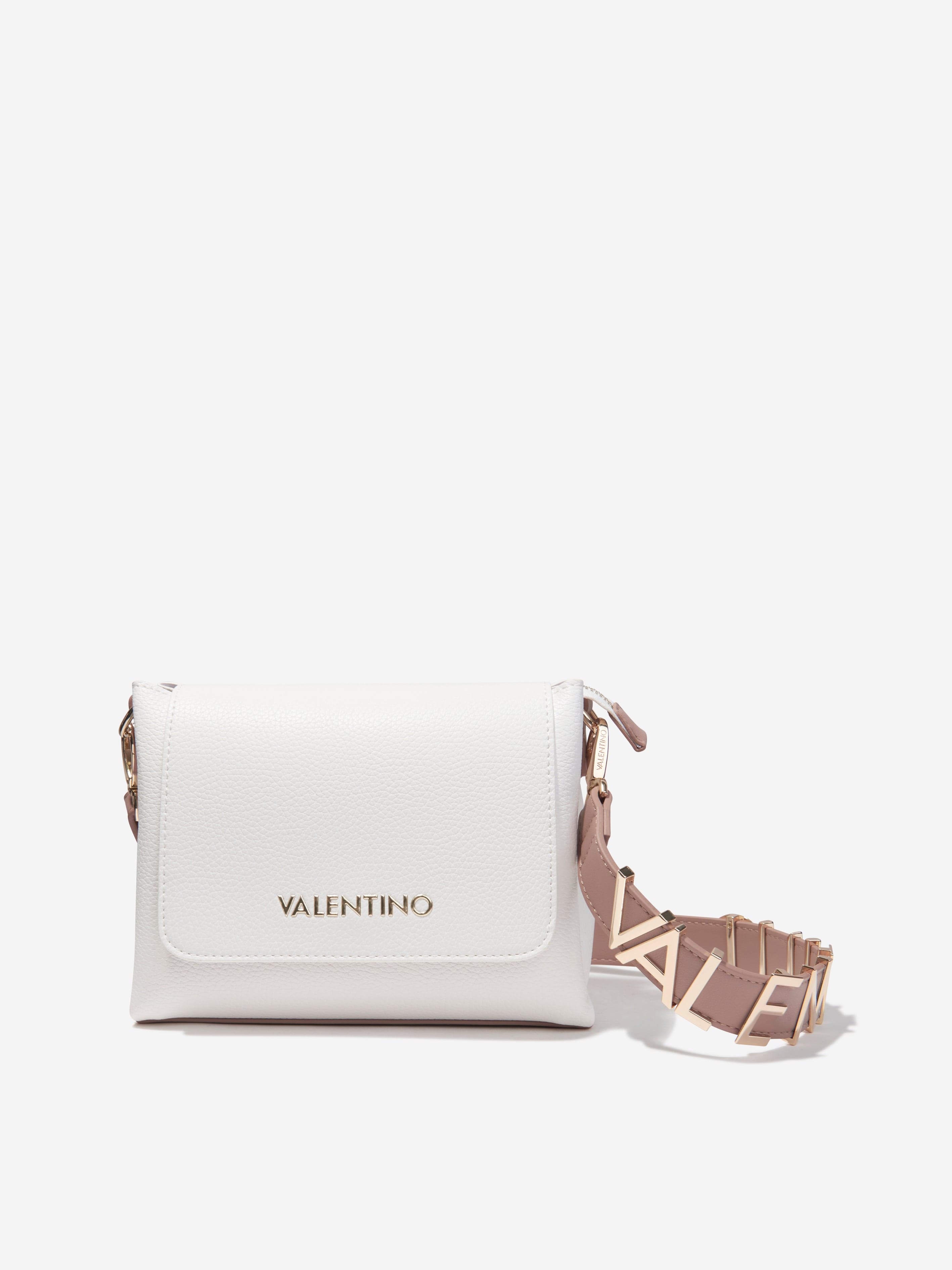 Valentino Girls Alexia Satchel in White