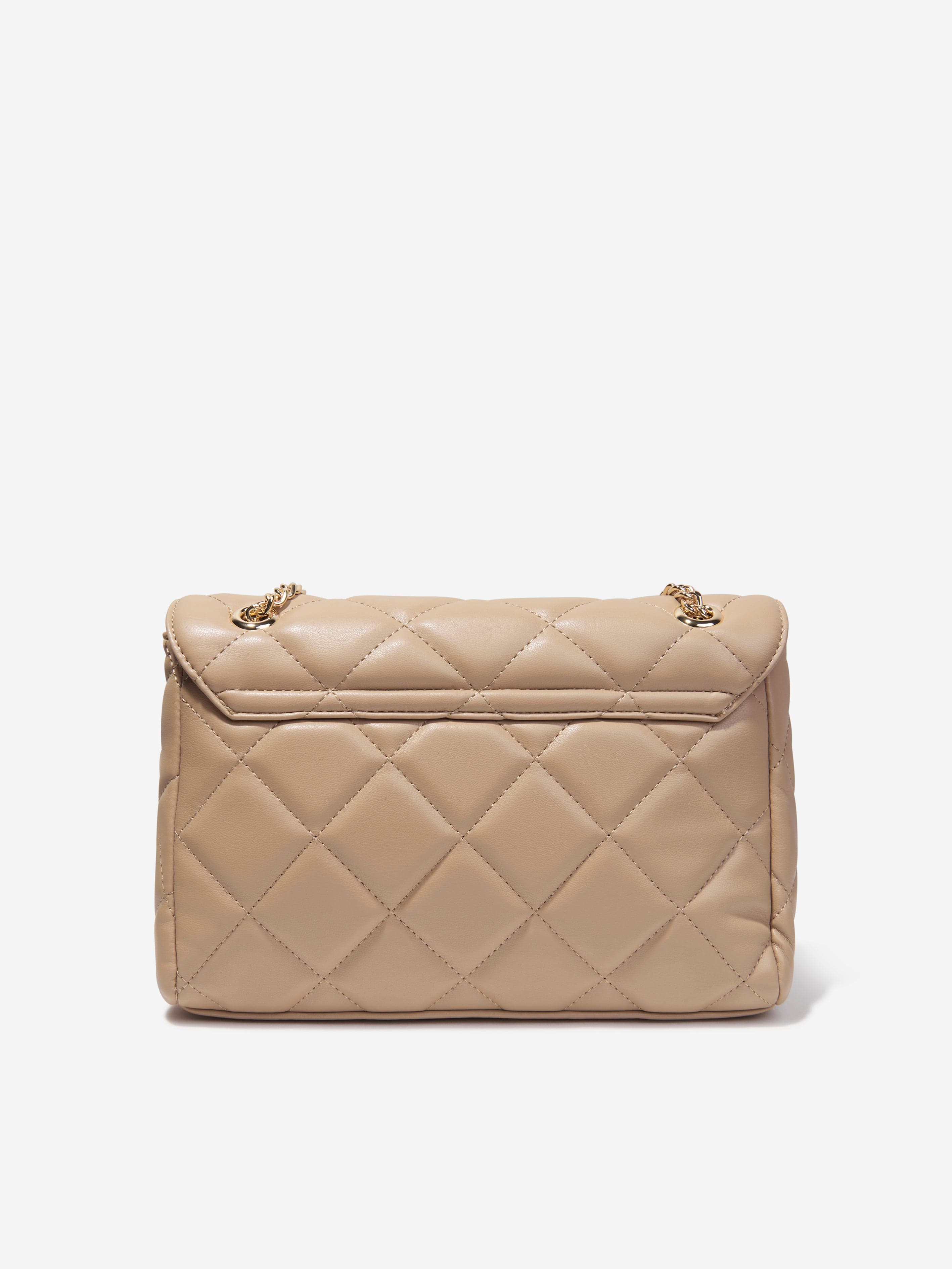 Valentino Girls Ada Flap Bag in Beige