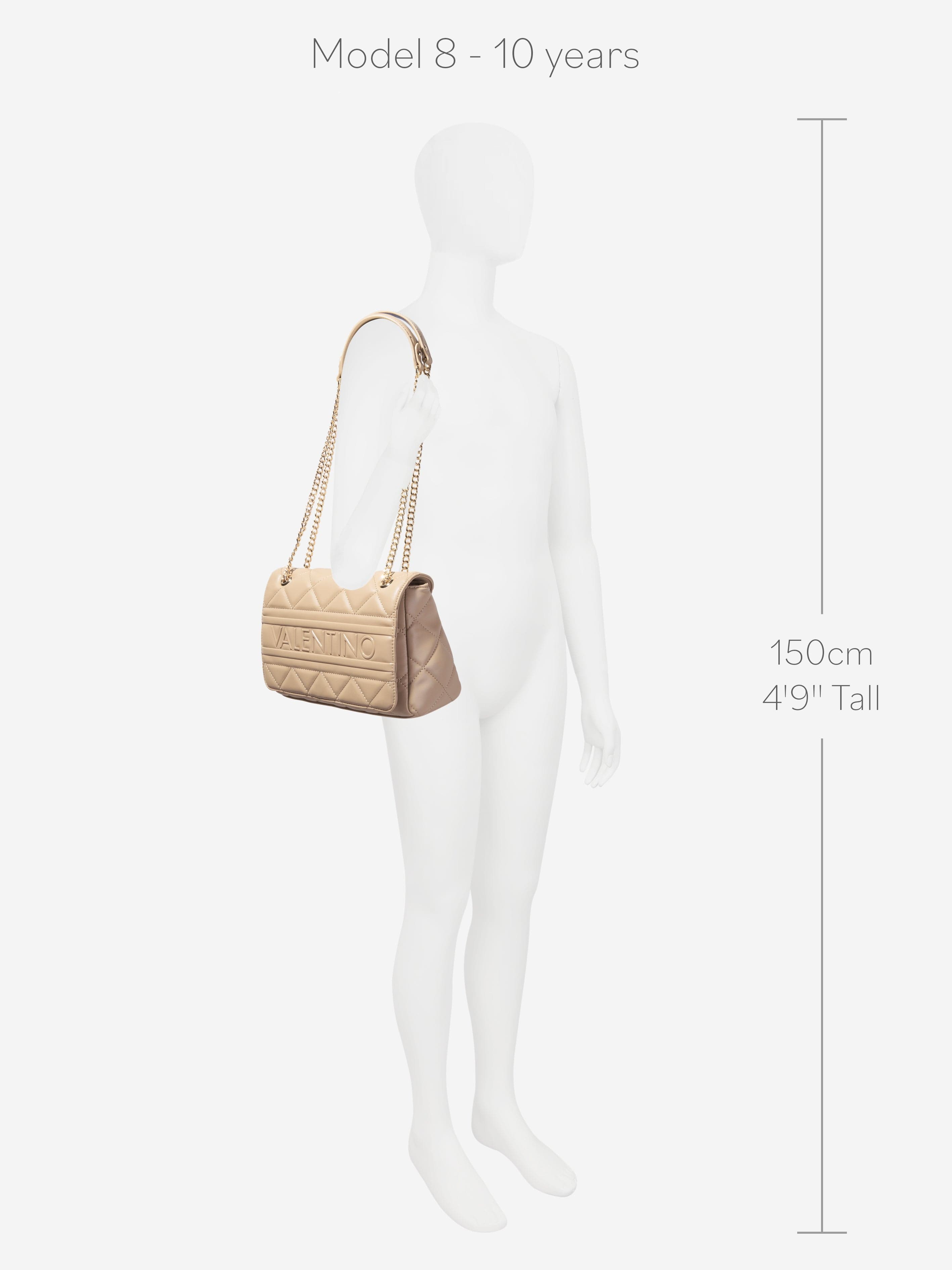 Valentino Girls Ada Flap Bag in Beige