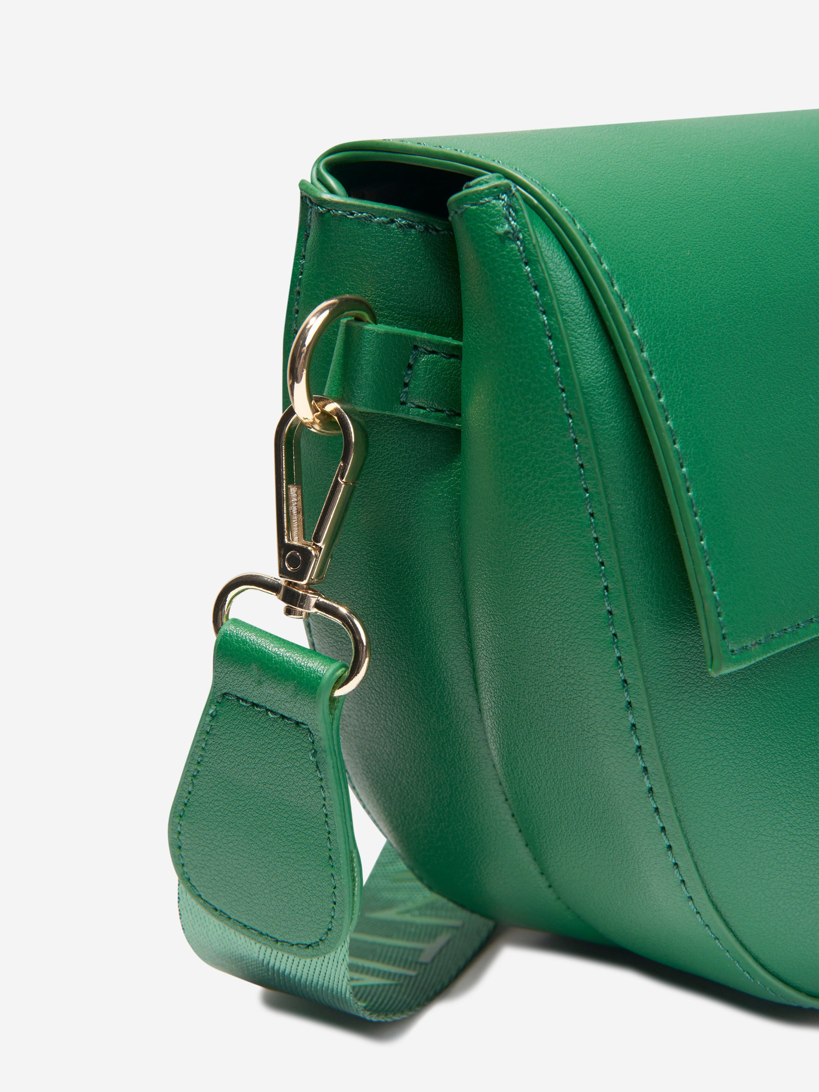 Valentino Girls Bigs Pattina Satchel Bag in Green