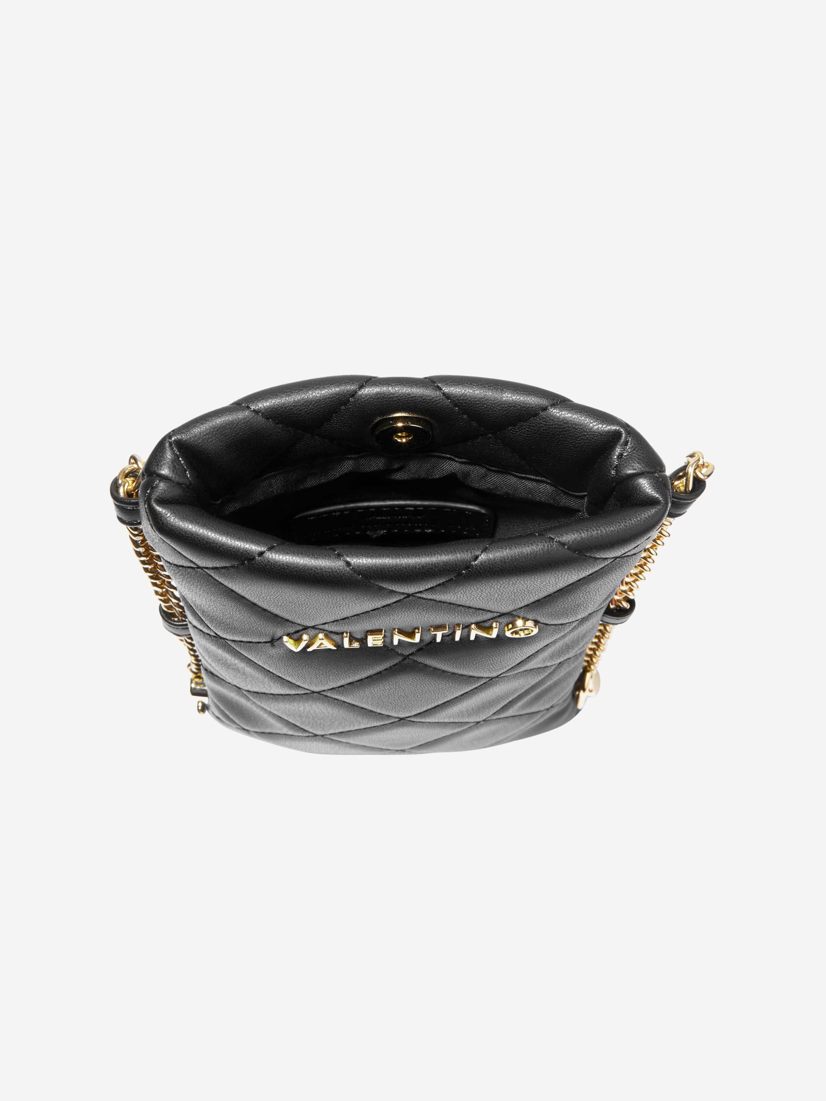 Valentino Girls Ocarina Shoulder Bag in Black