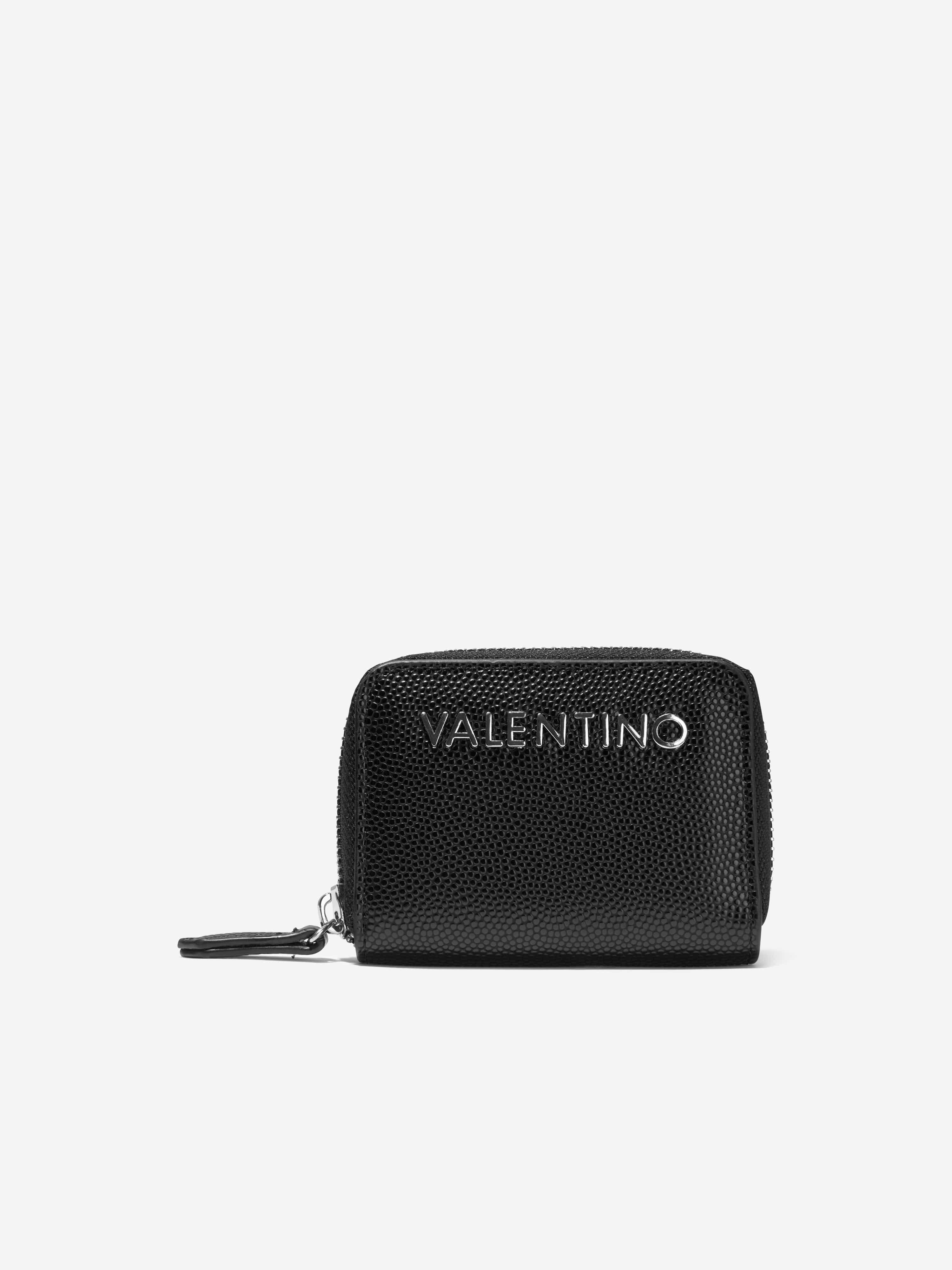 Valentino Girls Divina Coin Purse in Black (W: 1.8cm)