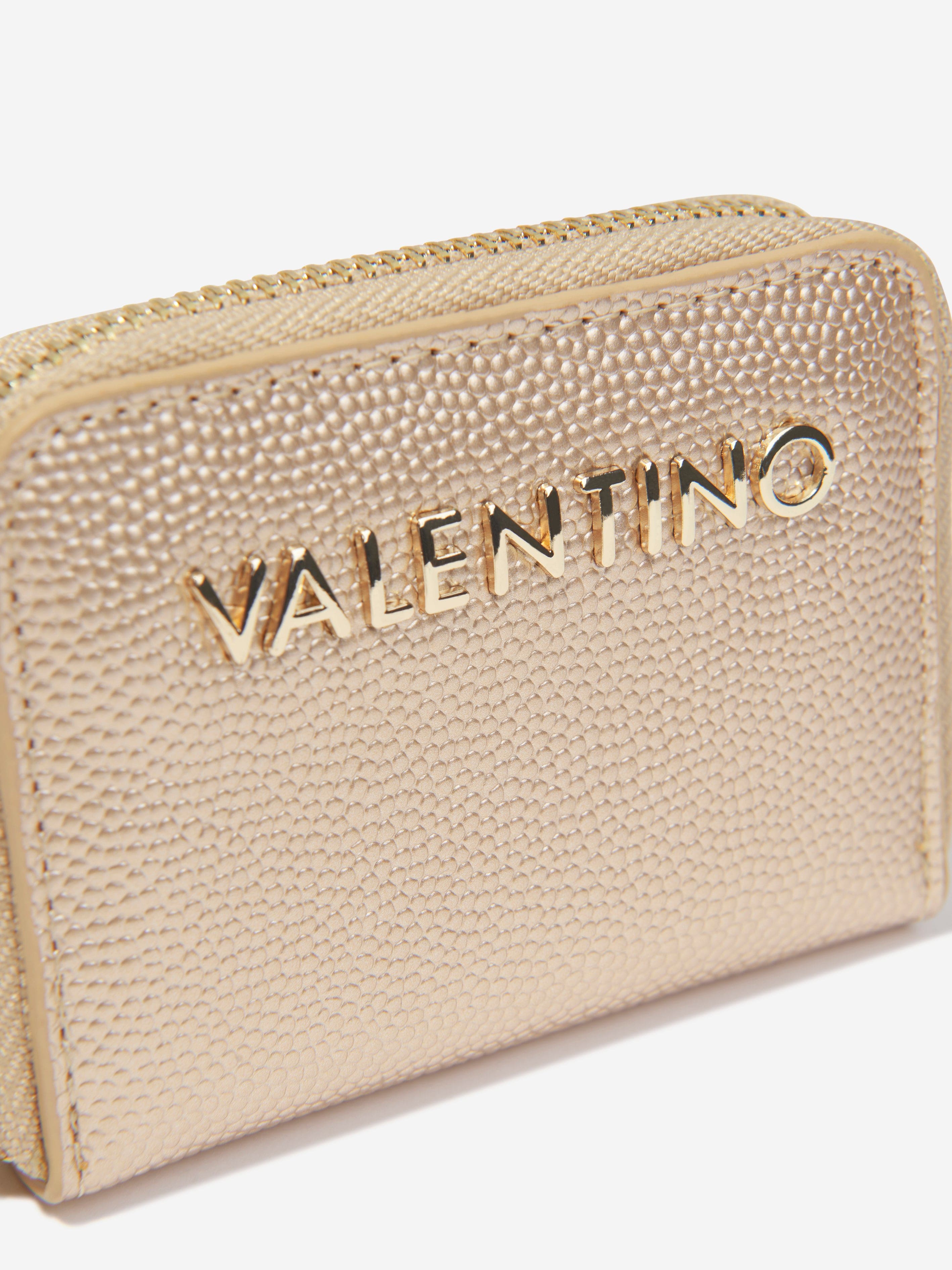 Valentino Girls Divina Coin Purse in Gold (W:10cm)