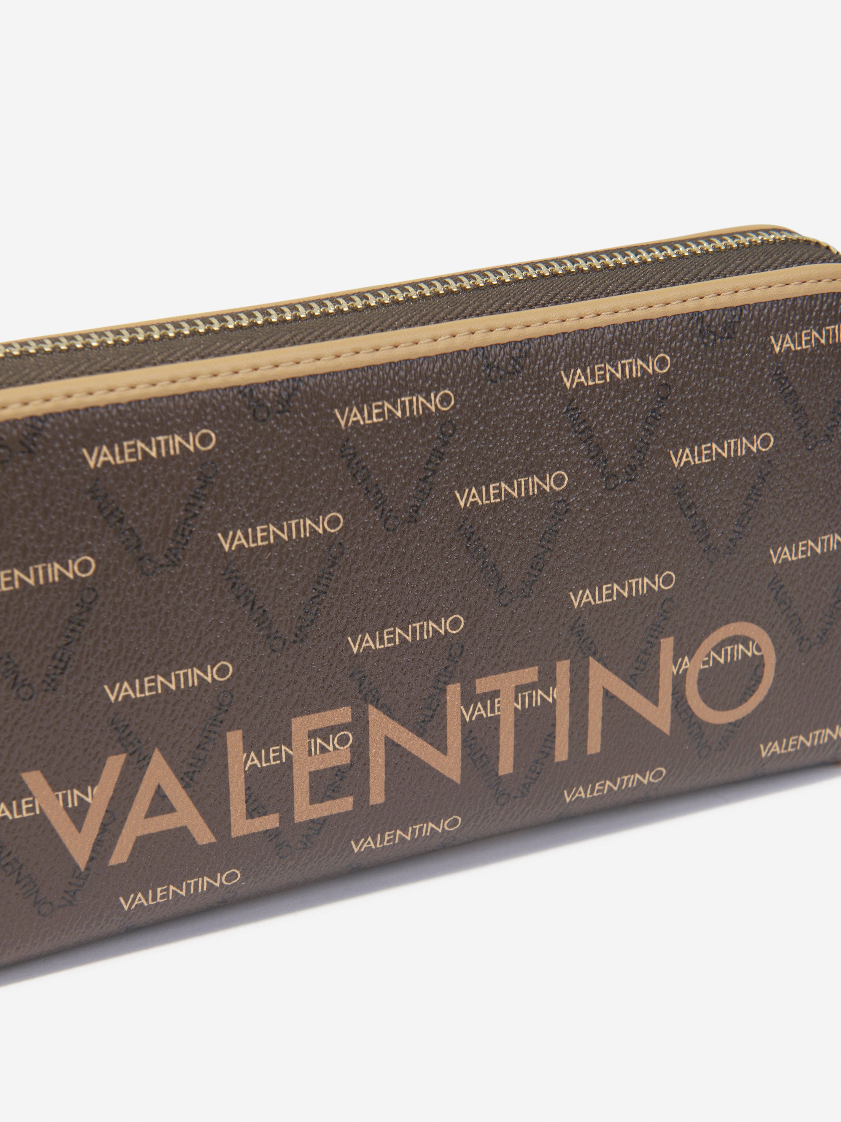 Valentino Girls Liuto Wallet in Brown (W: 2.5cm)