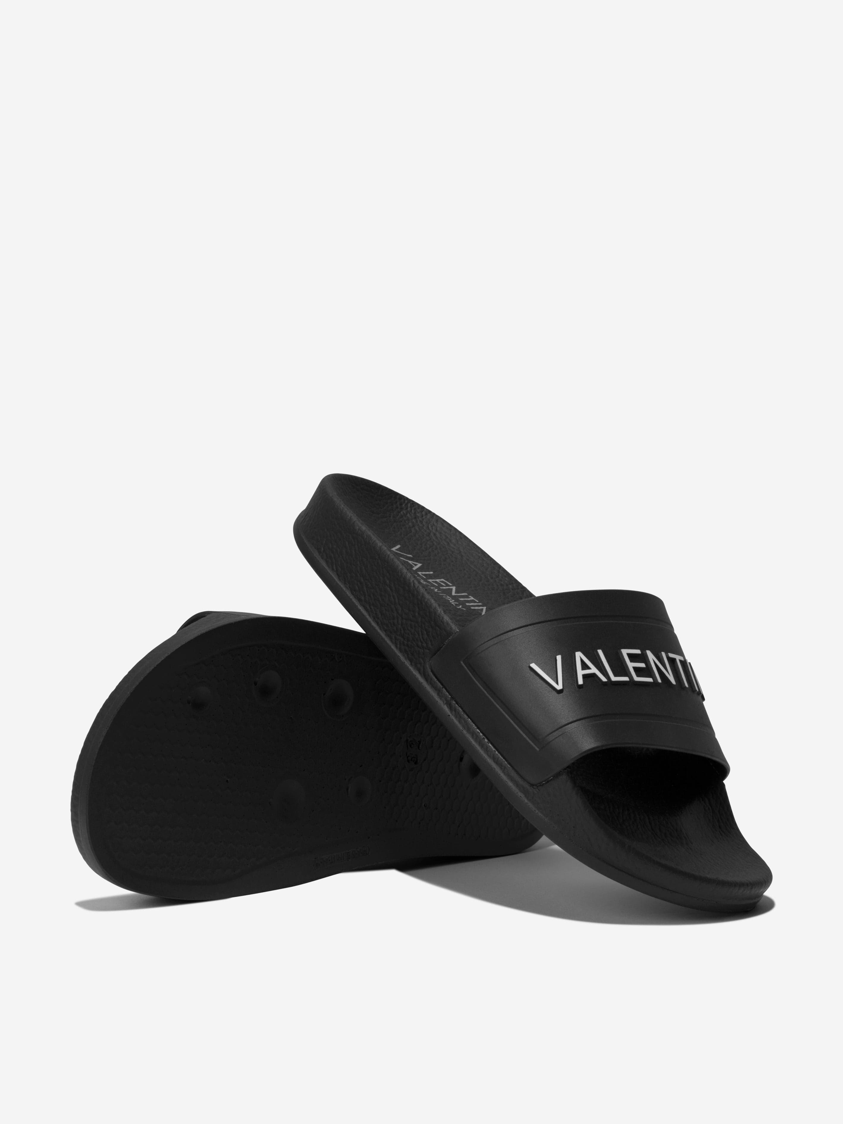 Valentino Unisex PVC Logo Sliders