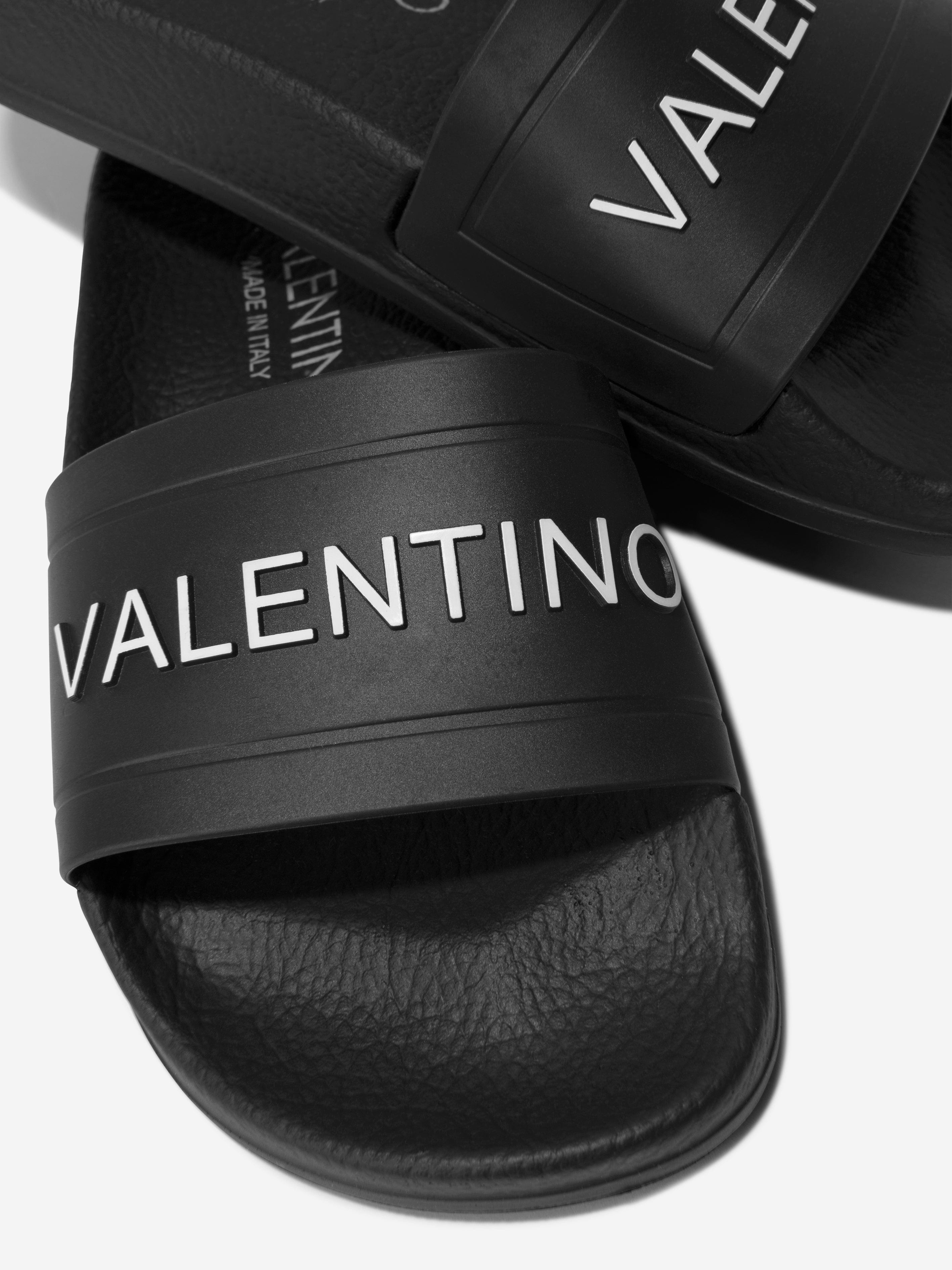 Valentino Unisex PVC Logo Sliders