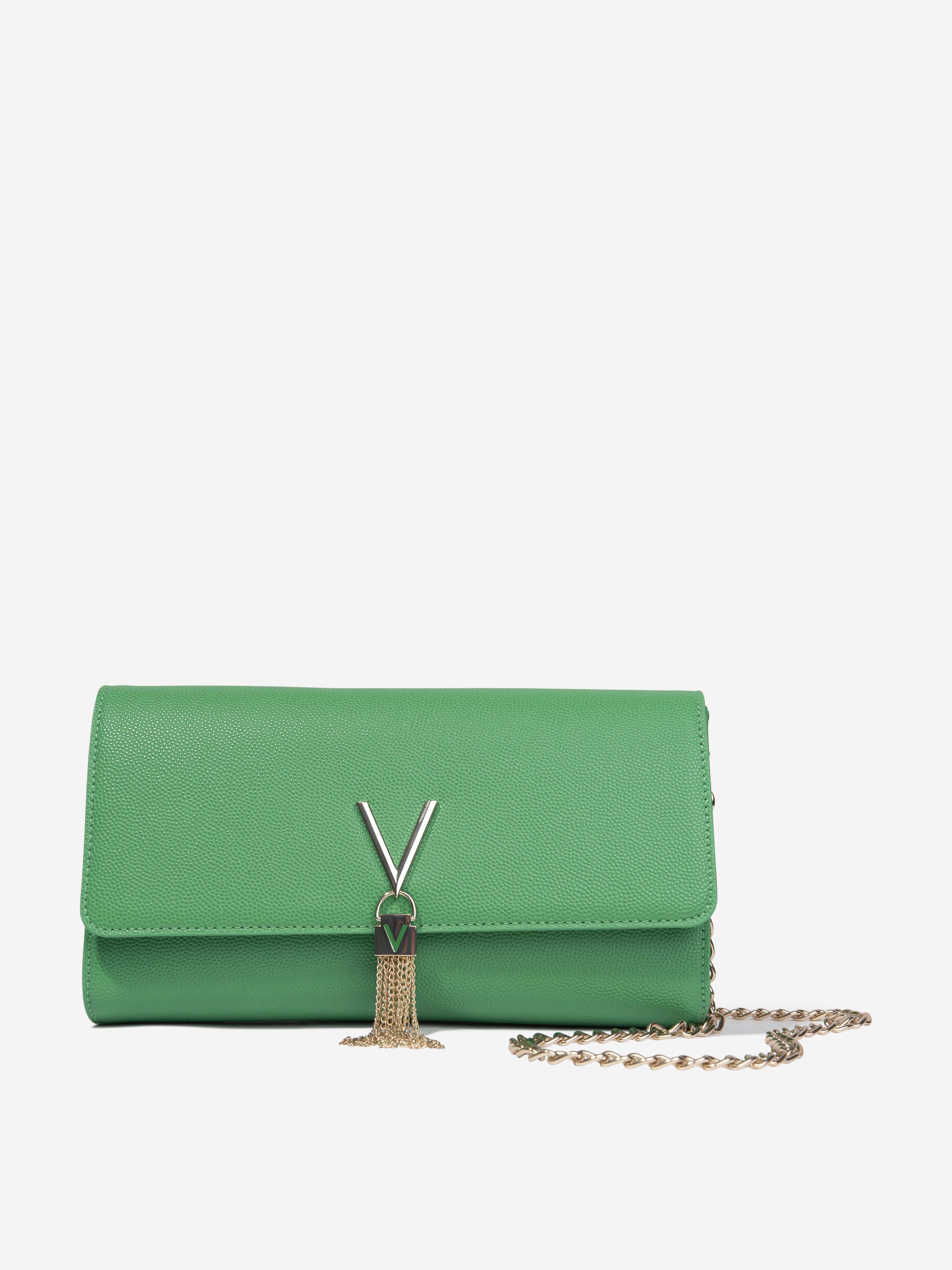 Valentino Girls Divina Pochette Bag in Green