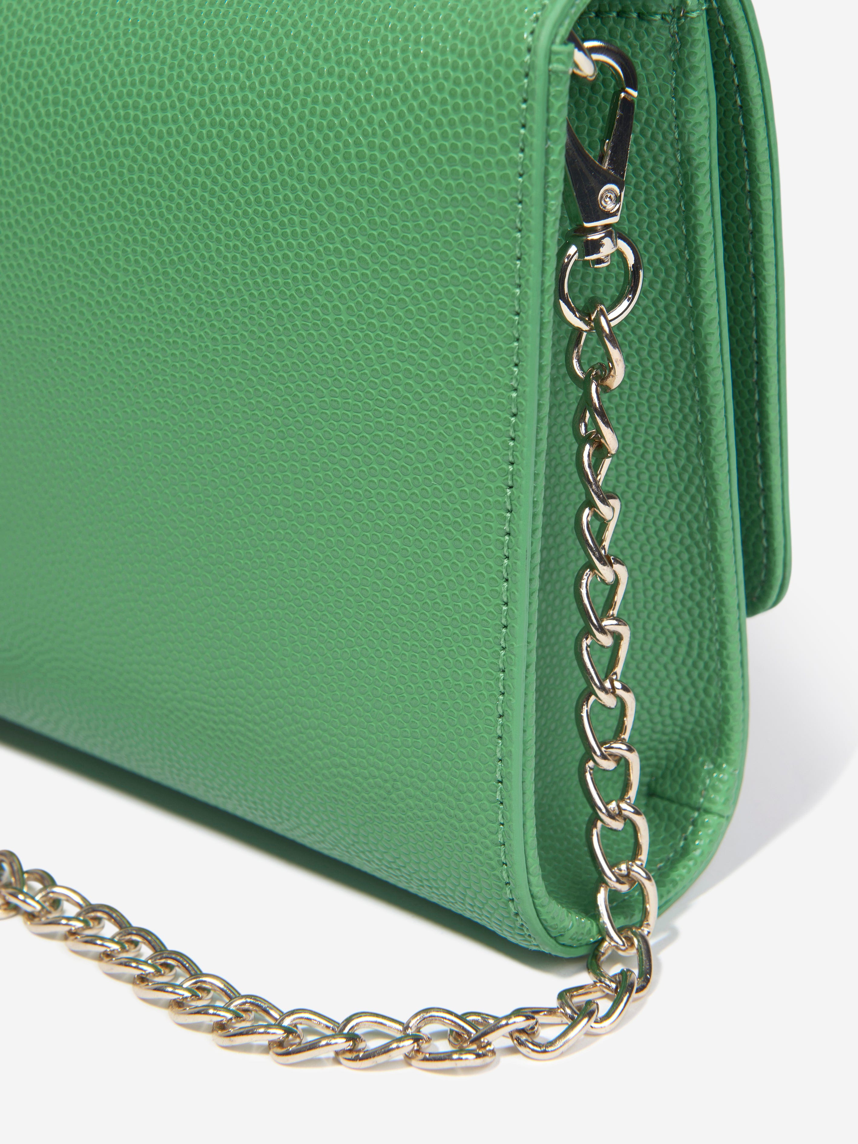 Valentino Girls Divina Pochette Bag in Green