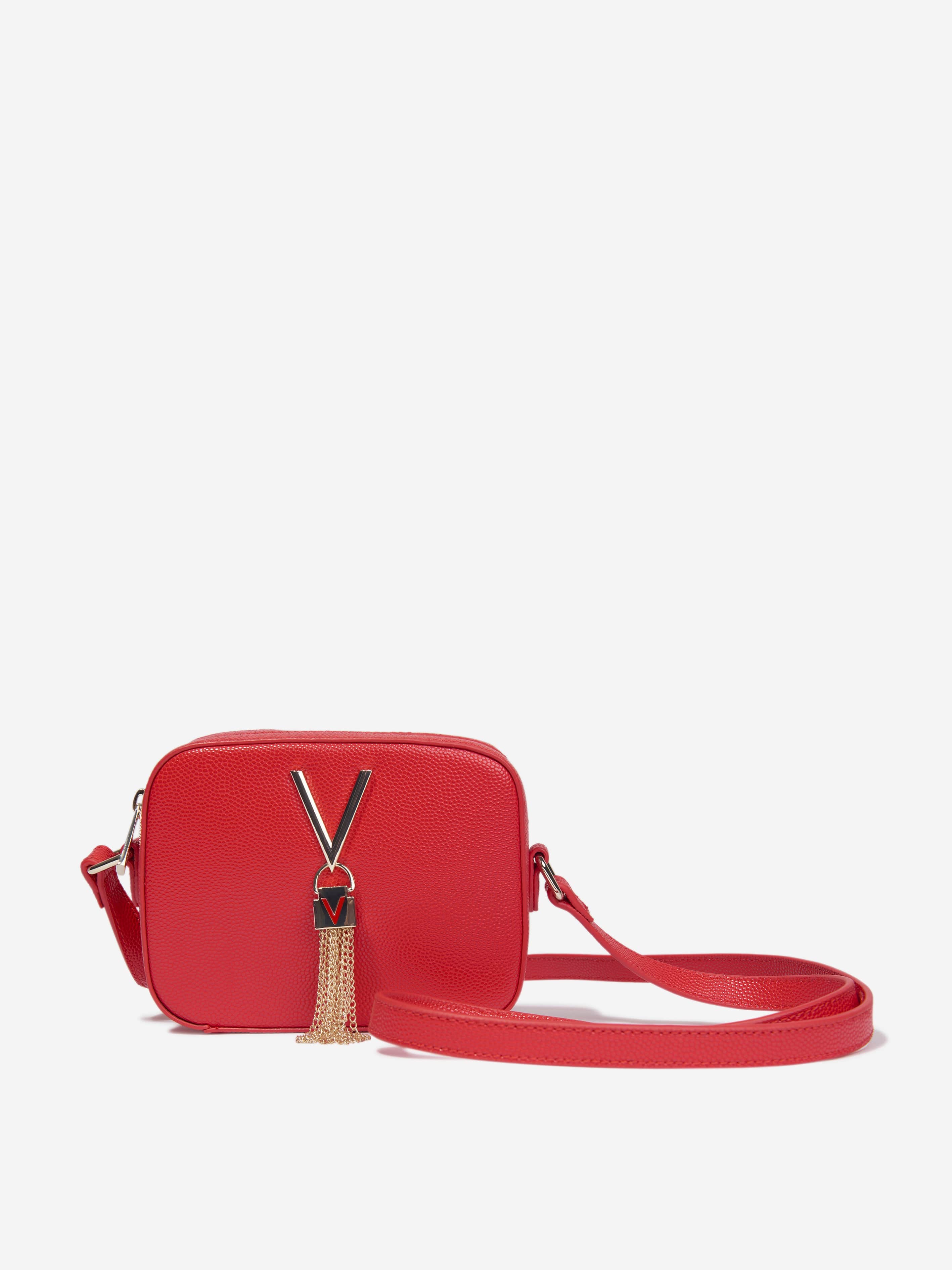 Valentino Girls Divina Haversack Bag in Red