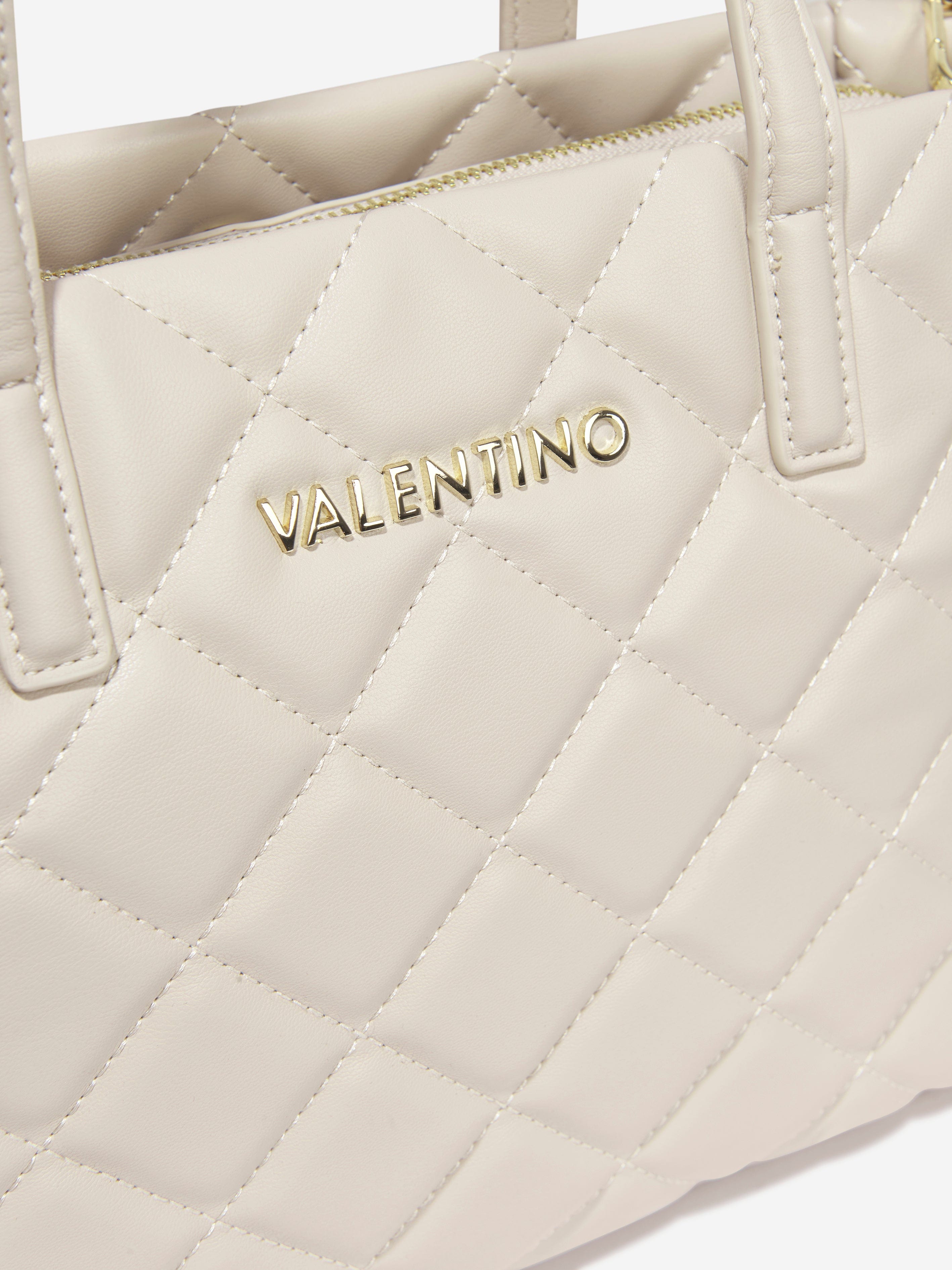 Valentino Girls Ocarina Tote Bag in Cream