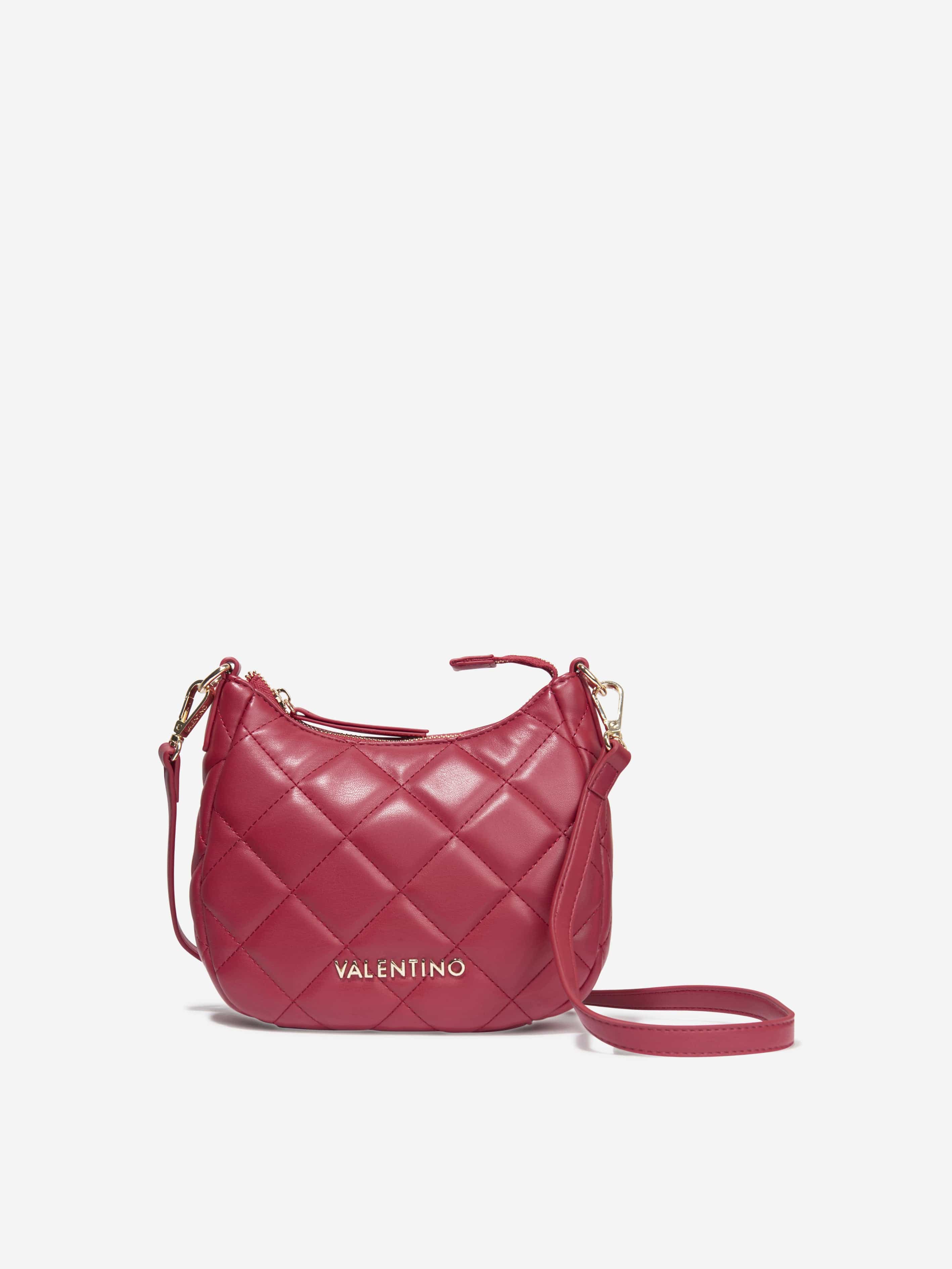 Valentino Girls Ocarina Hobo Bag in Red