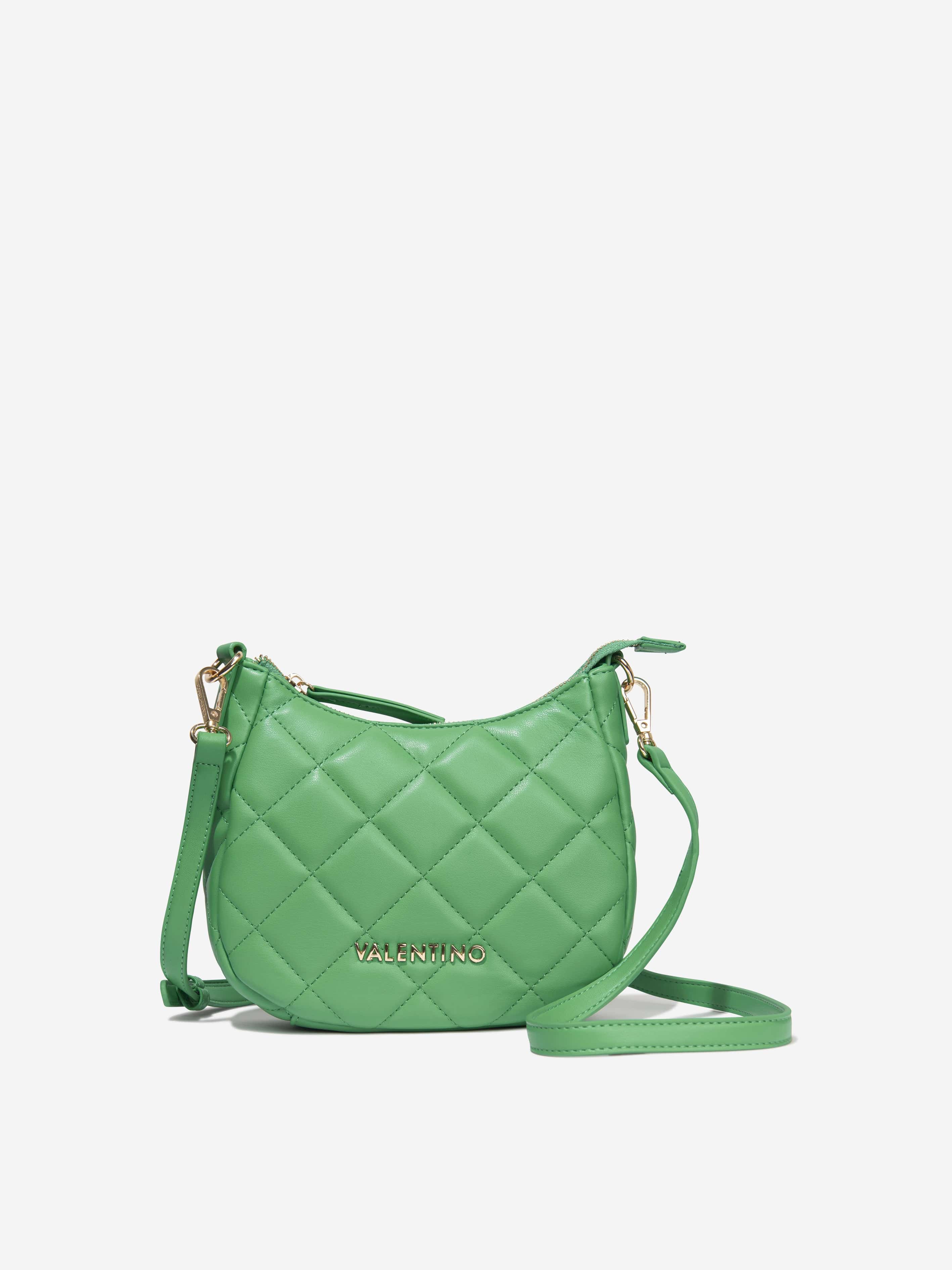 Valentino Girls Ocarina Hobo Bag in Green