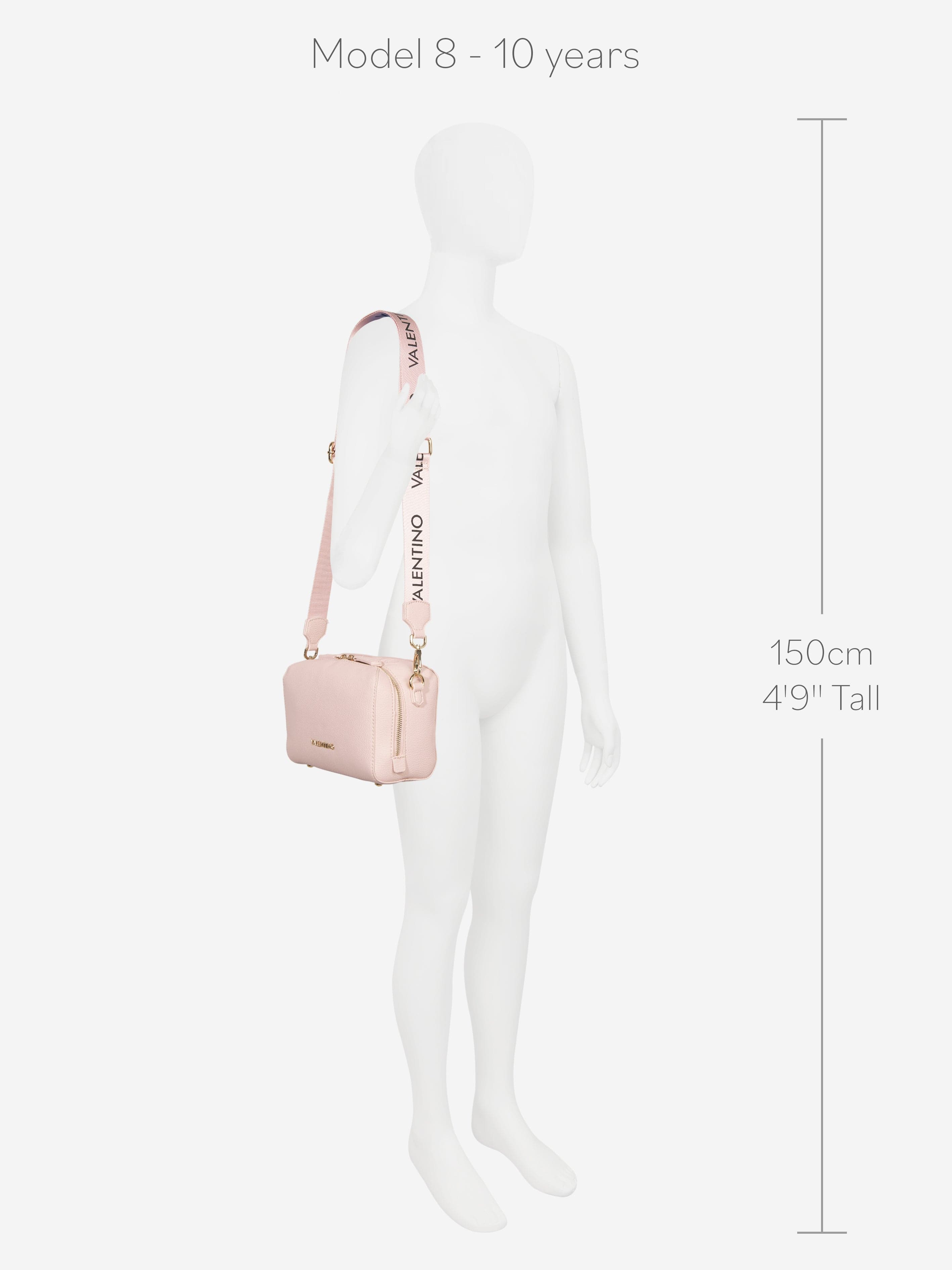 Valentino Girls Pattie Haversack Bag in Pink