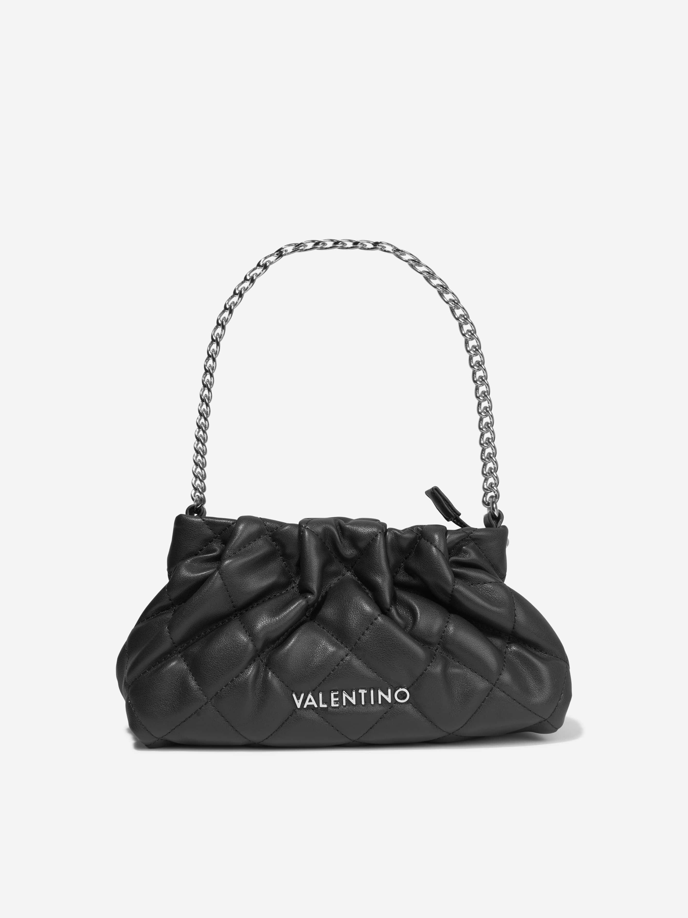 Valentino Girls Recycled Ocarina Pochette Bag in Black