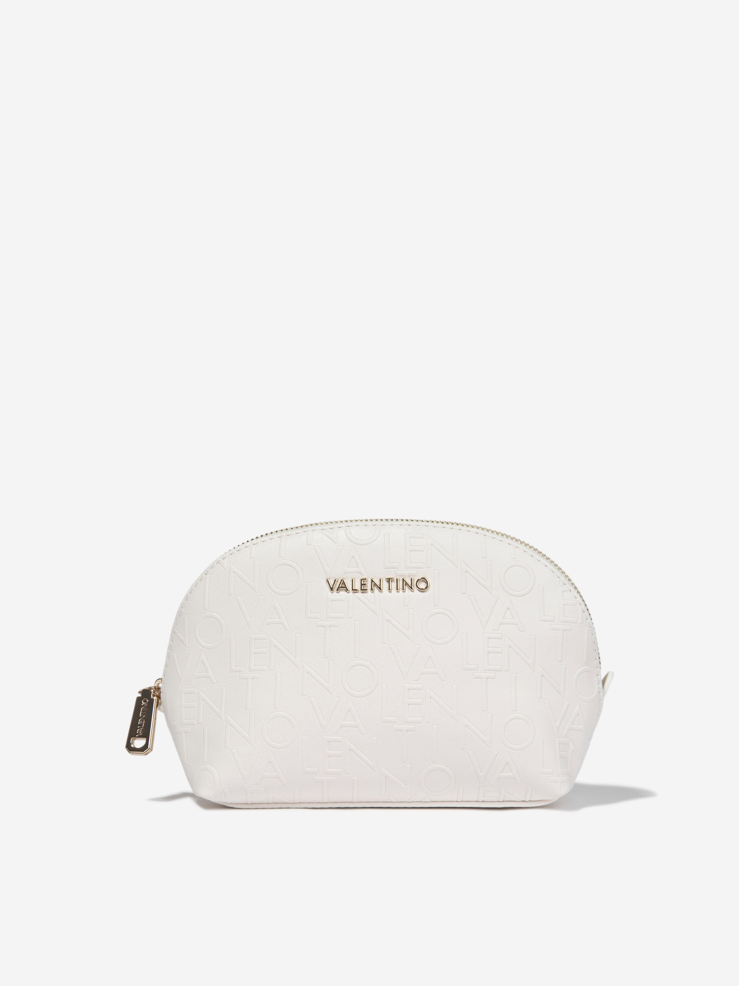 Valentino Girls Soft Cosmetic Case in White