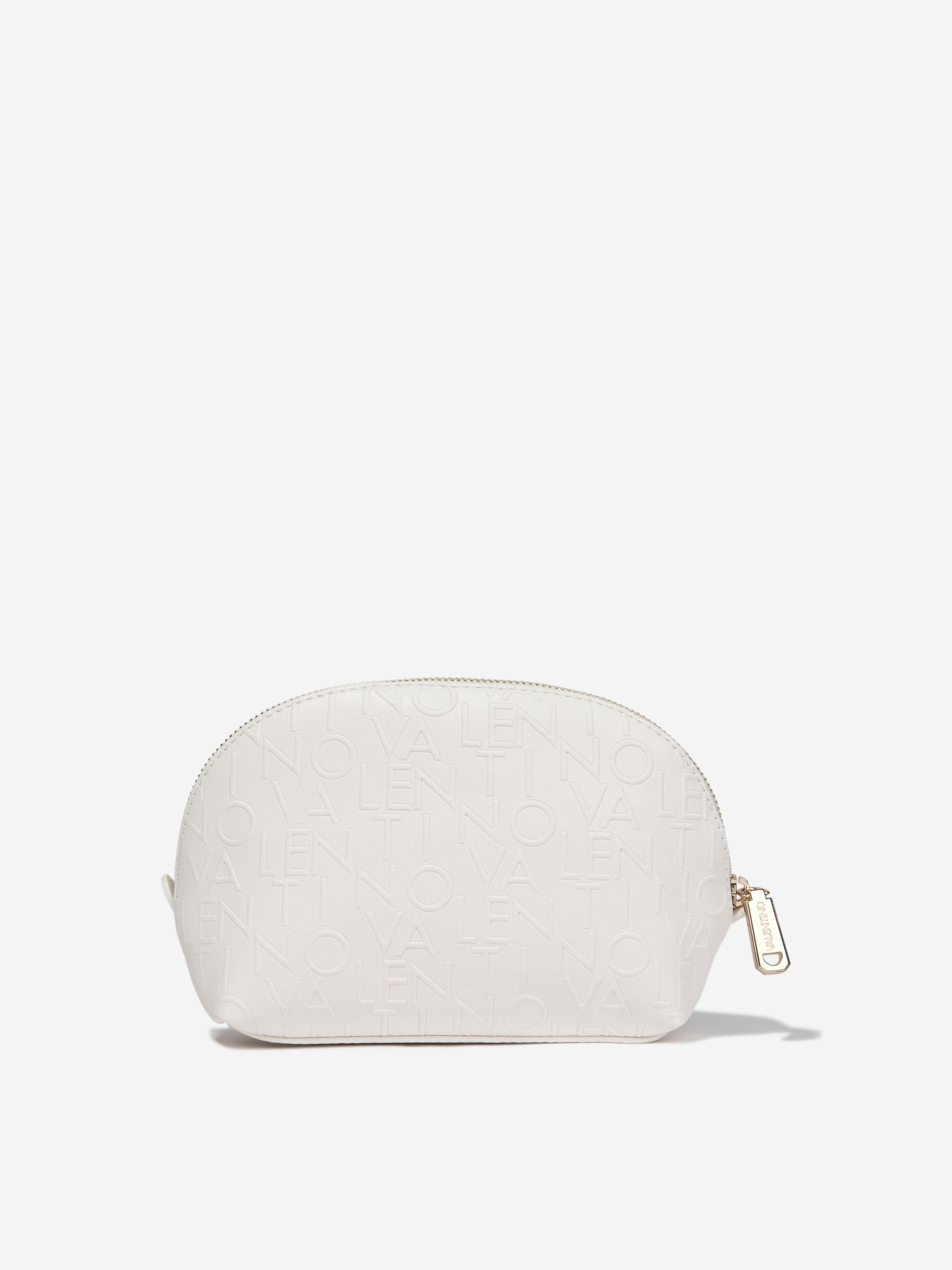 Valentino Girls Soft Cosmetic Case in White